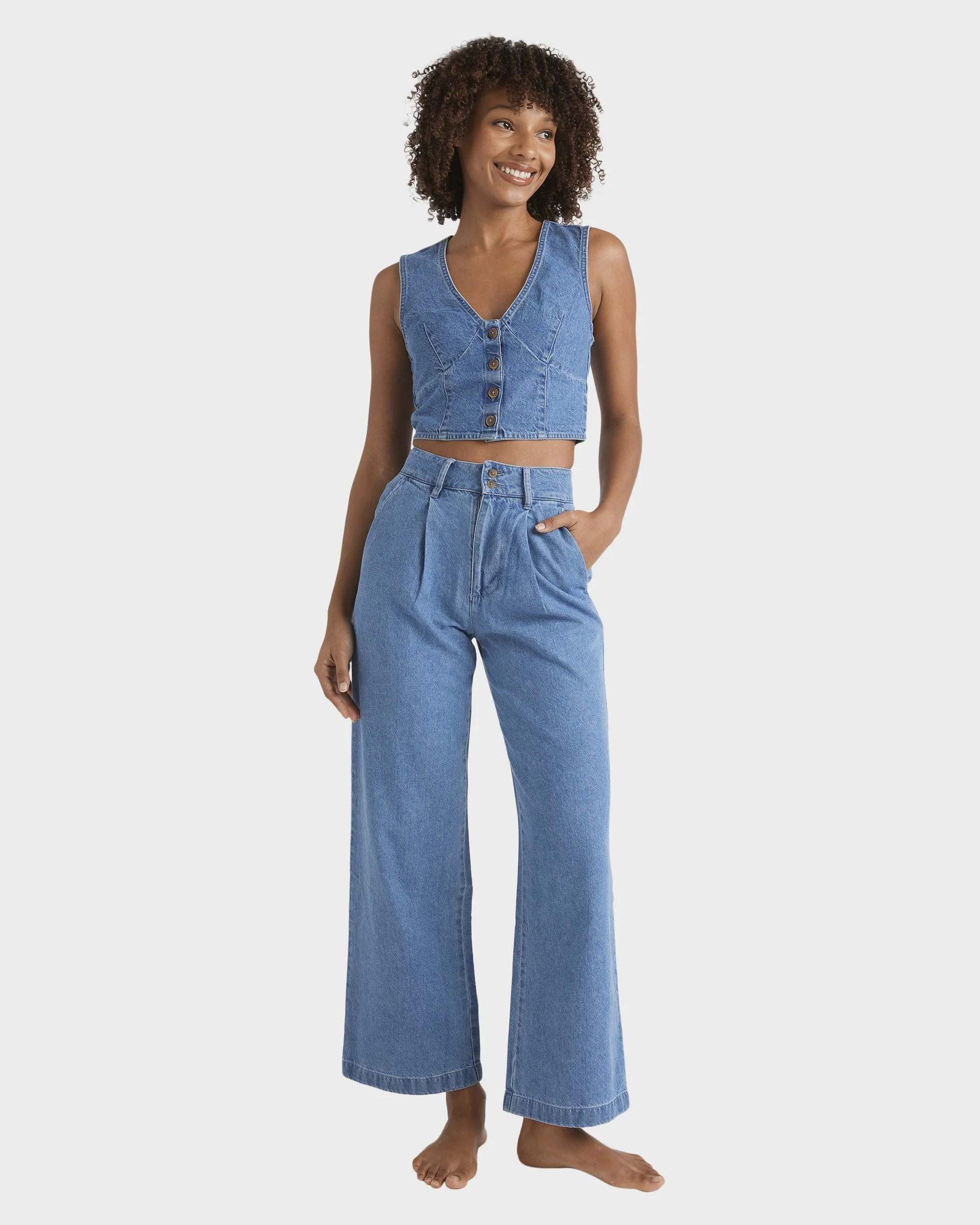 Womens Indigo Skies Vest - Image 6