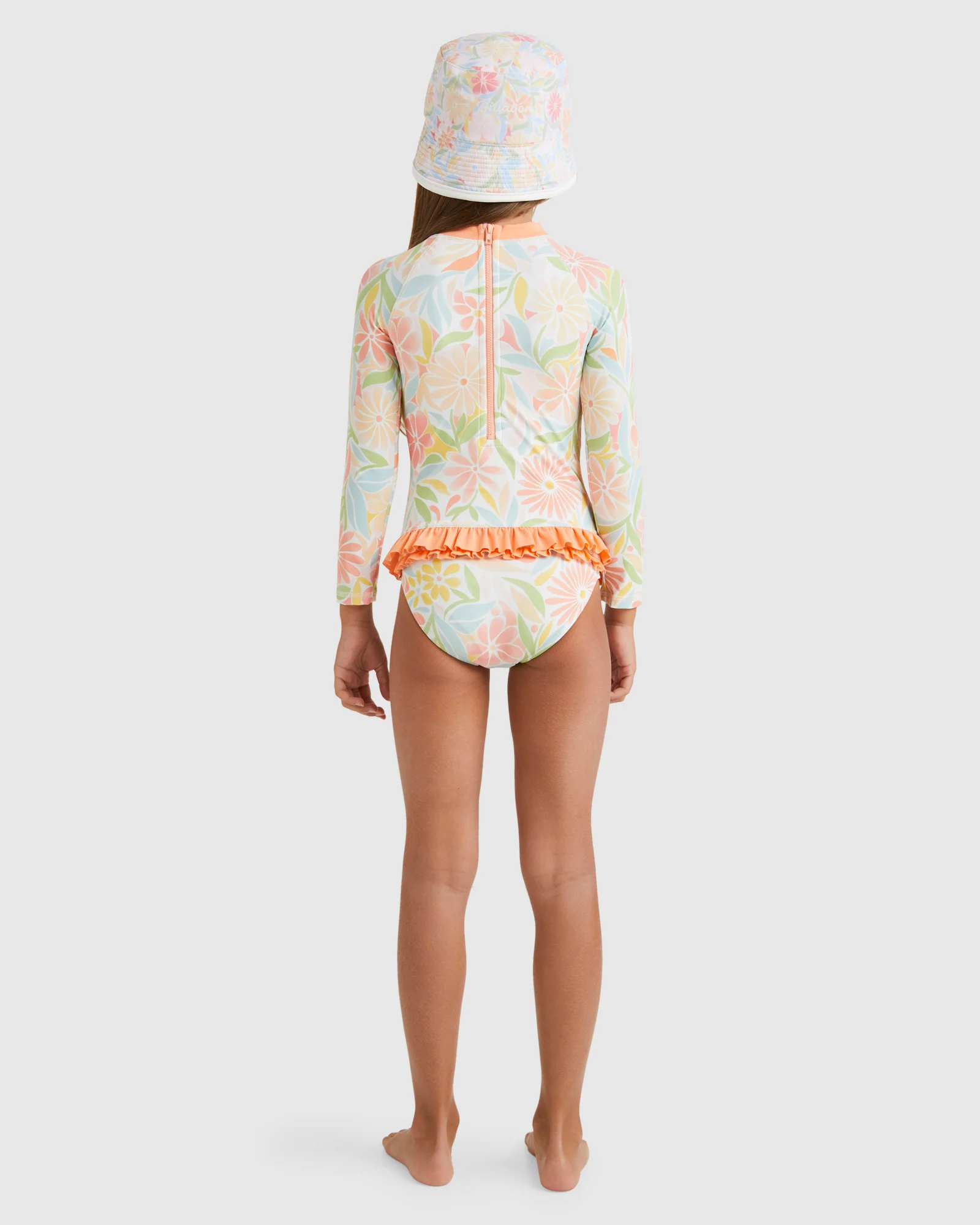 Girls 0-5 Is This Love One Piece Rash Vest - Image 3