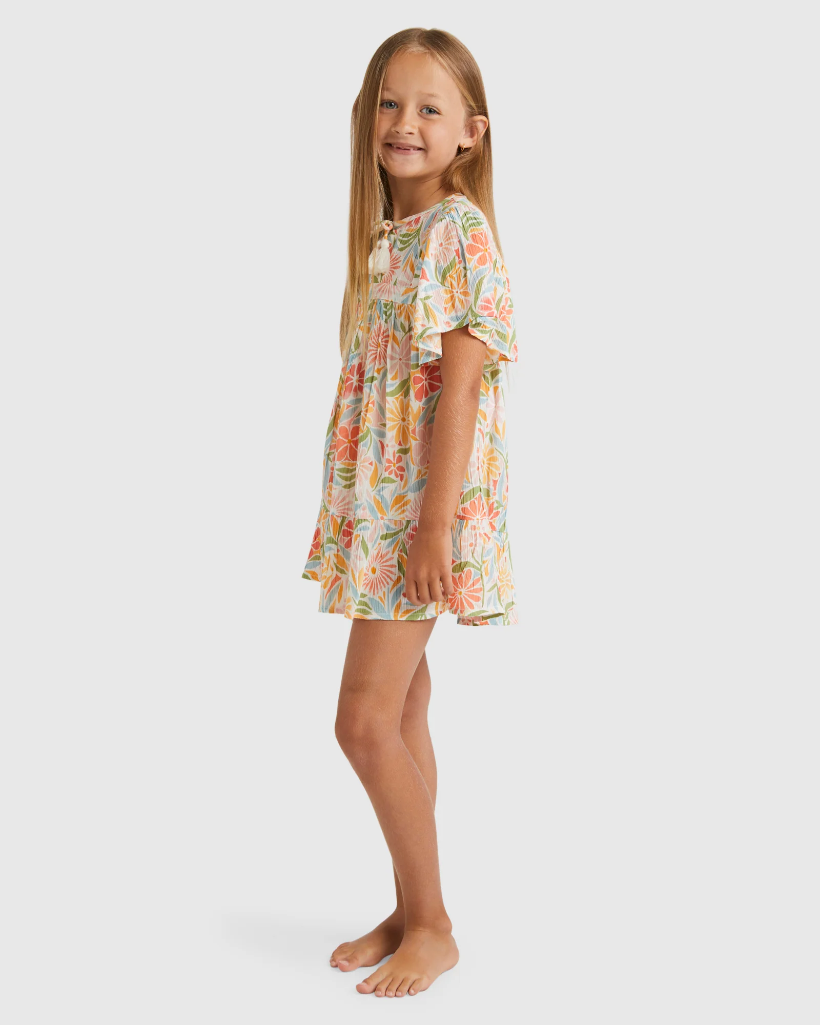Girls 0-5 Is This Love Mini Dress - Image 2