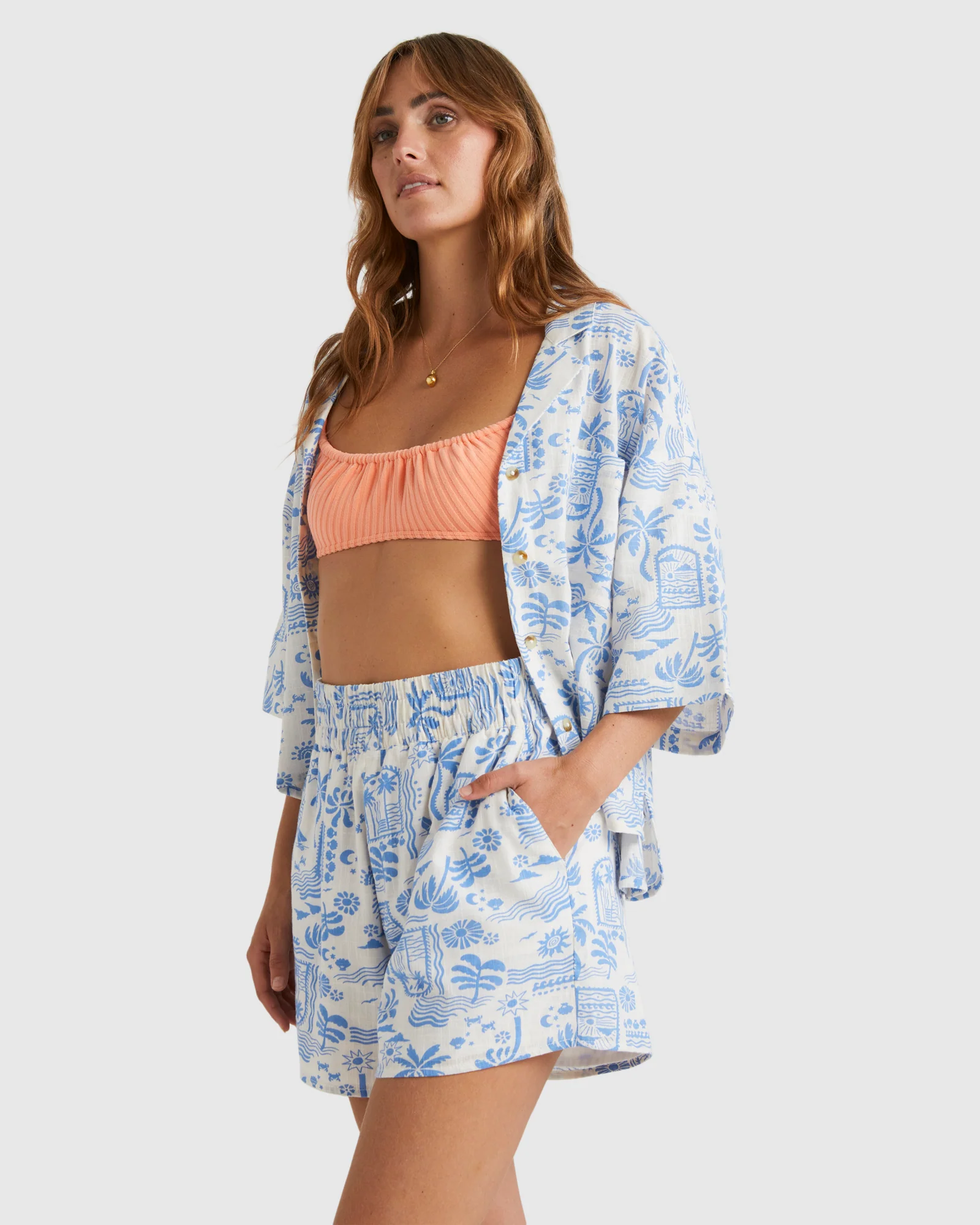 Womens Island Sun Shorts - Image 2