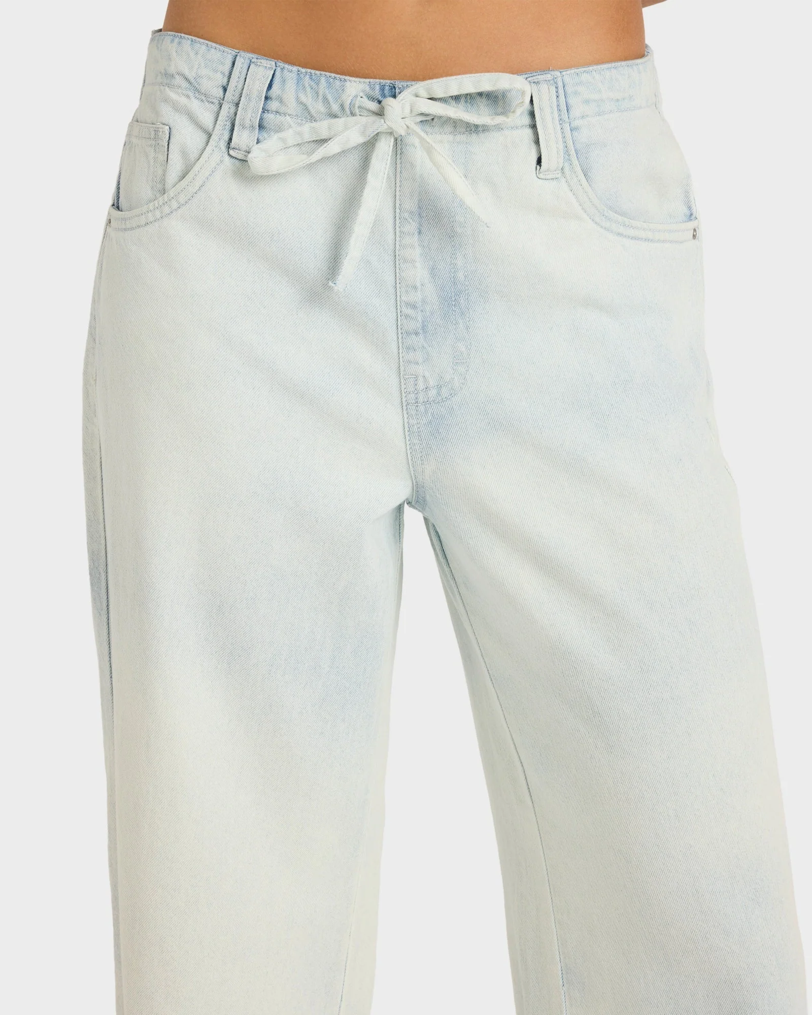 Womens Jade Saltwashed Elastic Pants - Image 5