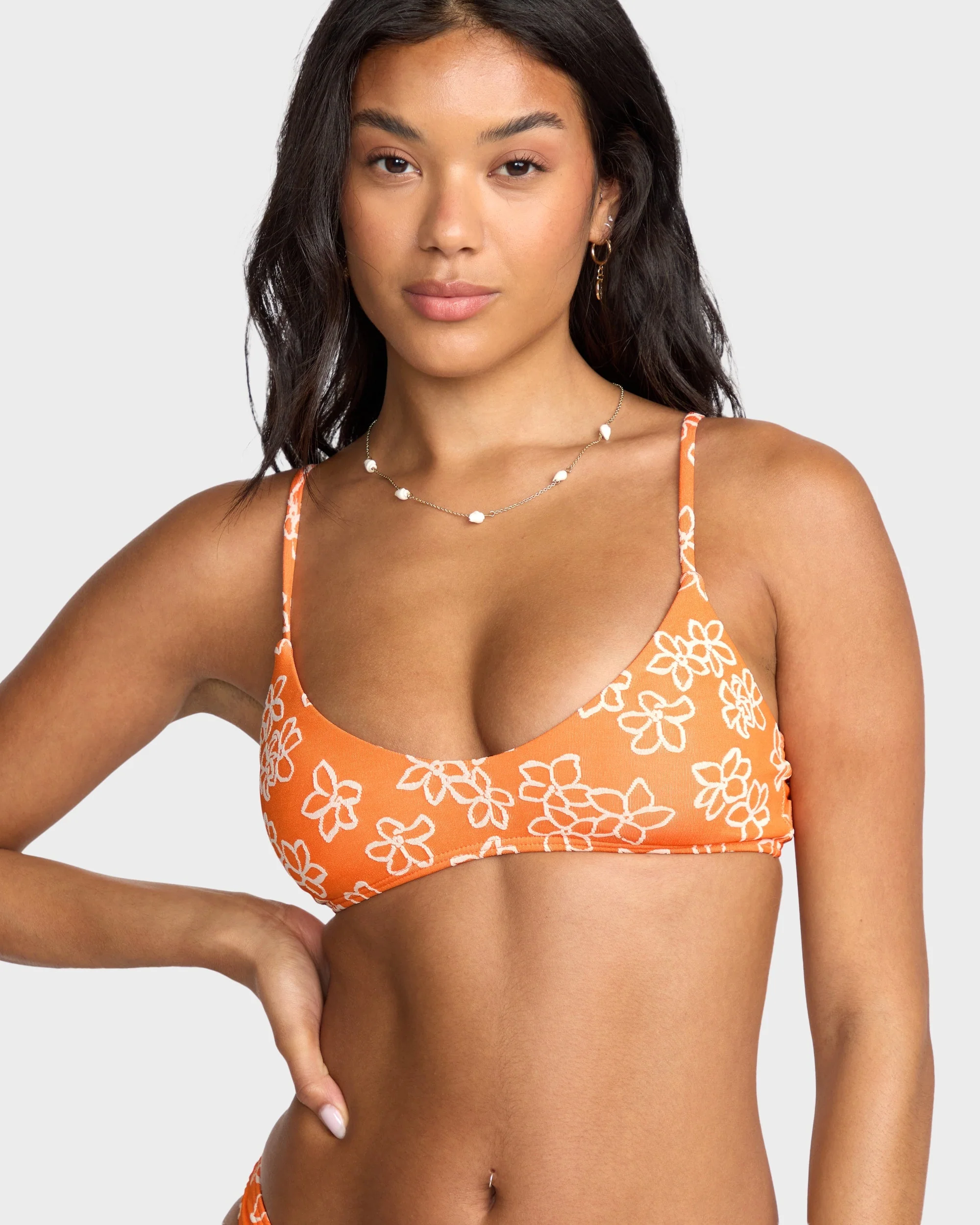 Womens Josie Have It All V Bralette Bikini Top - Image 5