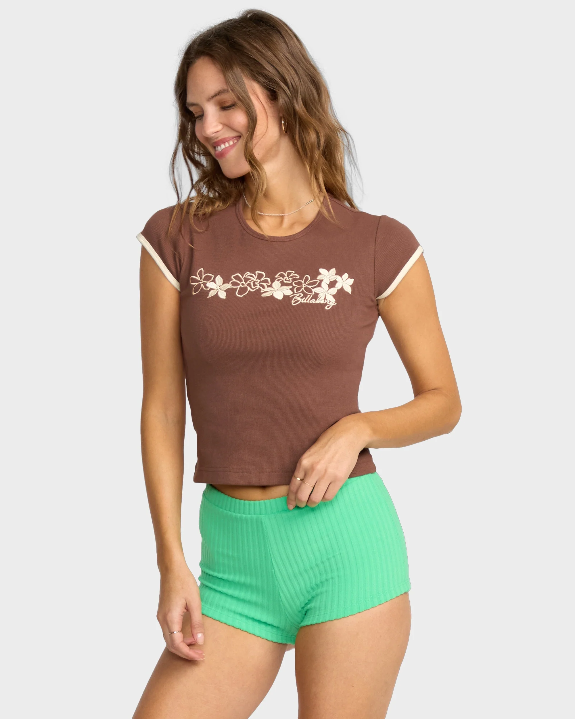 Womens Josie Ringer T-Shirt - Image 2