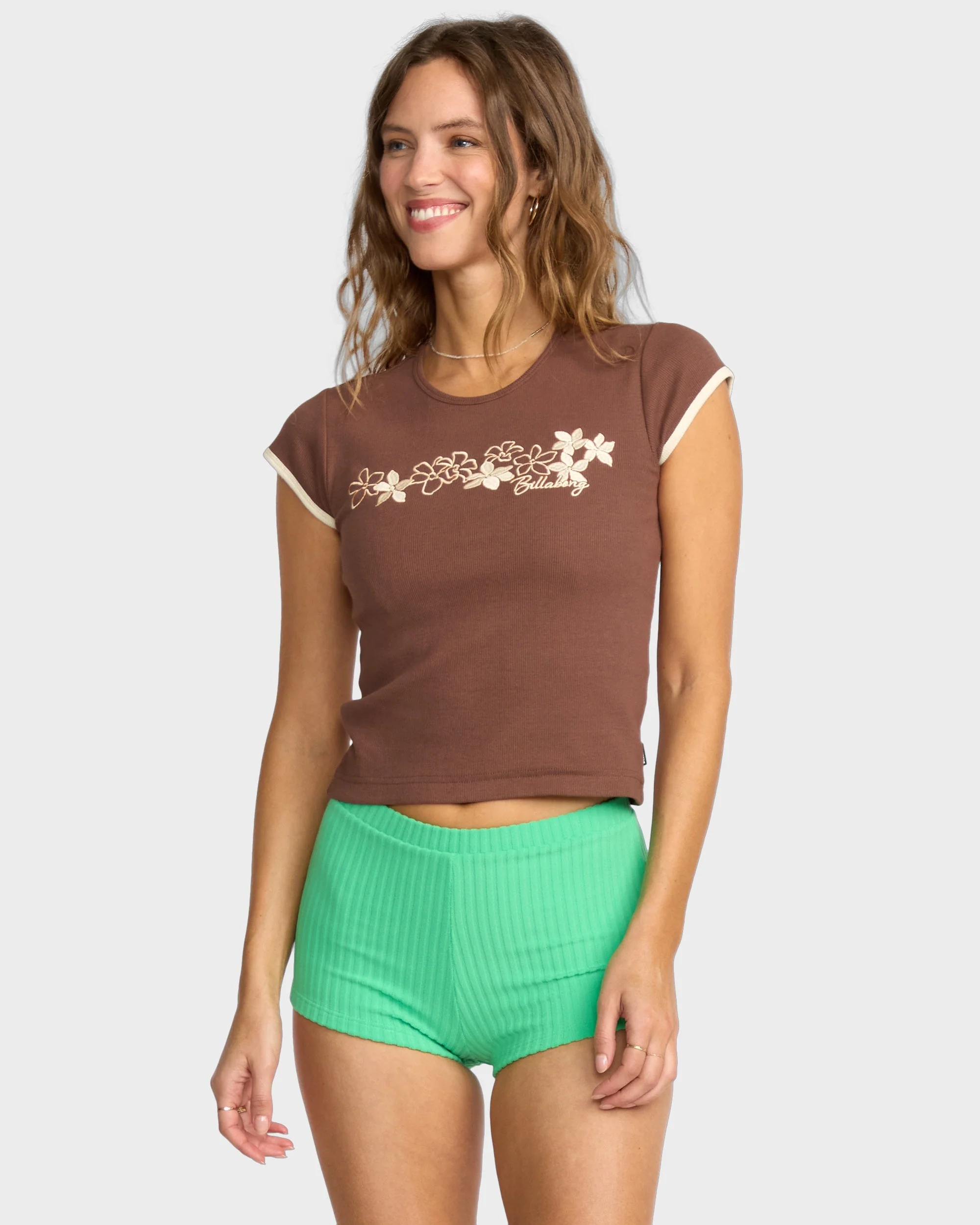 Womens Josie Ringer T-Shirt - Image 4