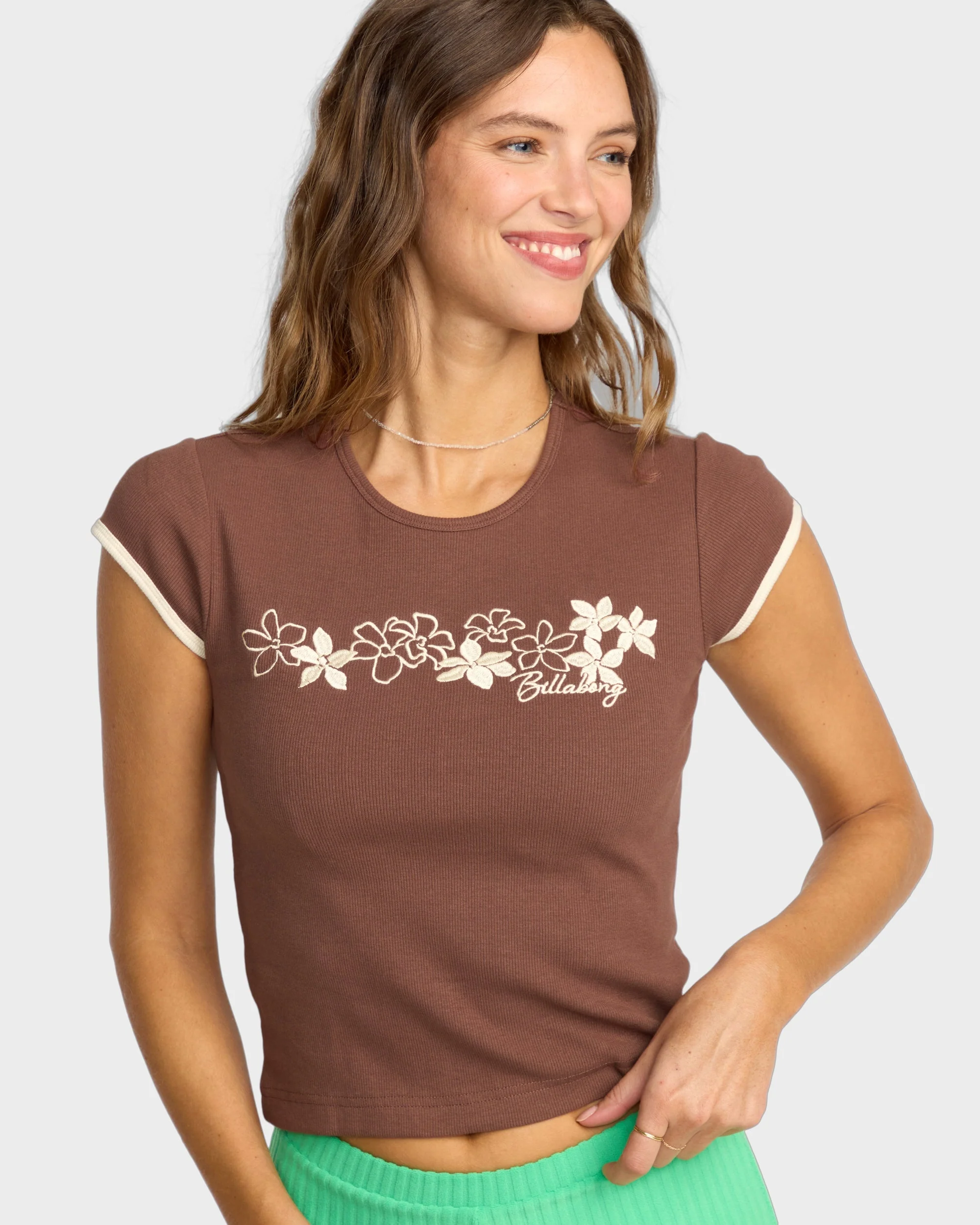 Womens Josie Ringer T-Shirt - Image 5