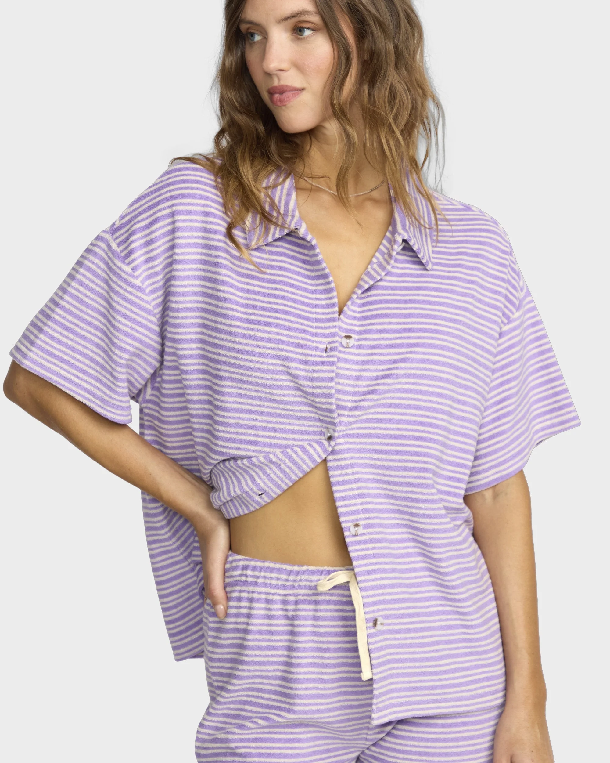 Womens Josie Crush Cover Up Shirt - Image 4