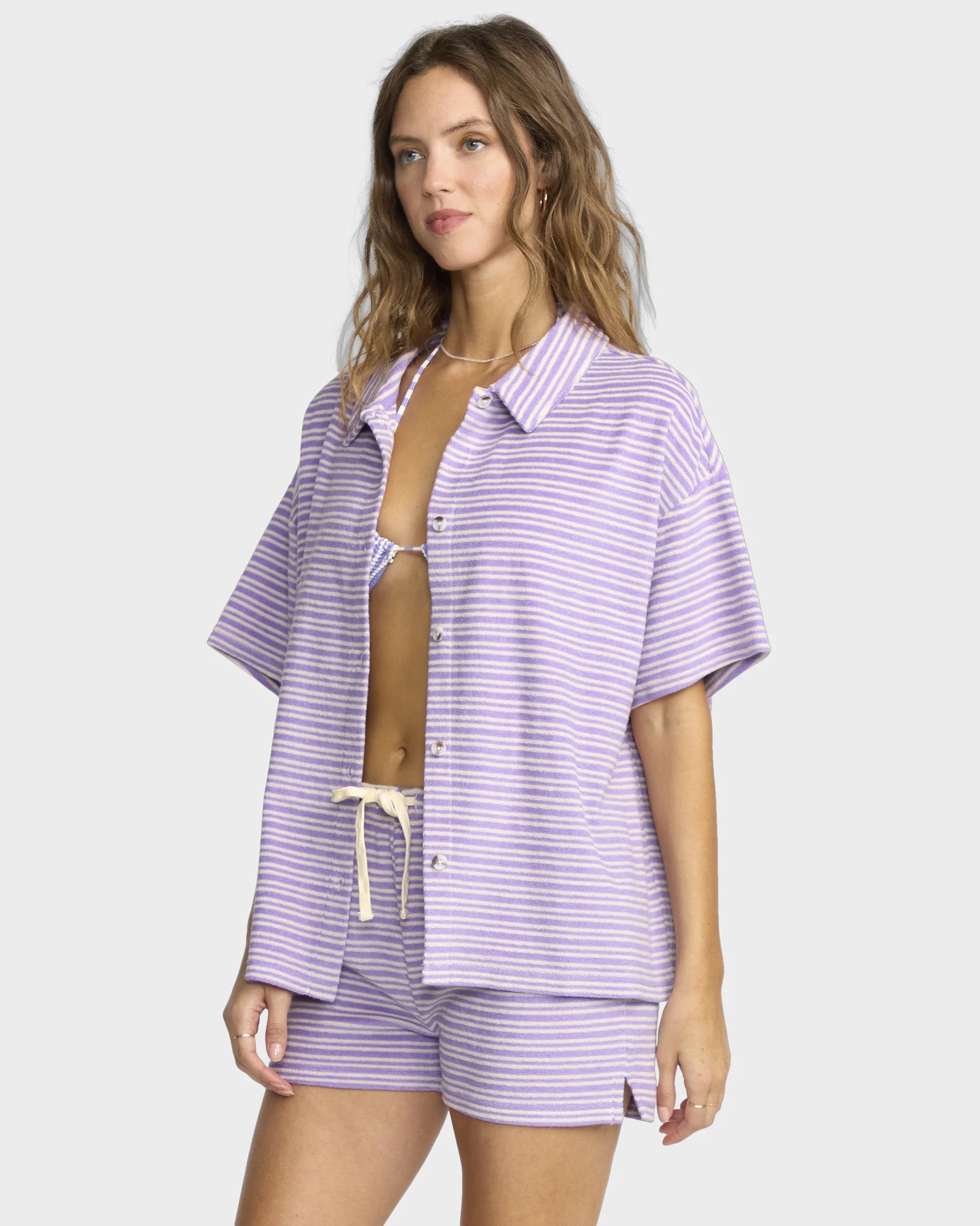 Womens Josie Crush Cover Up Shirt - Image 5