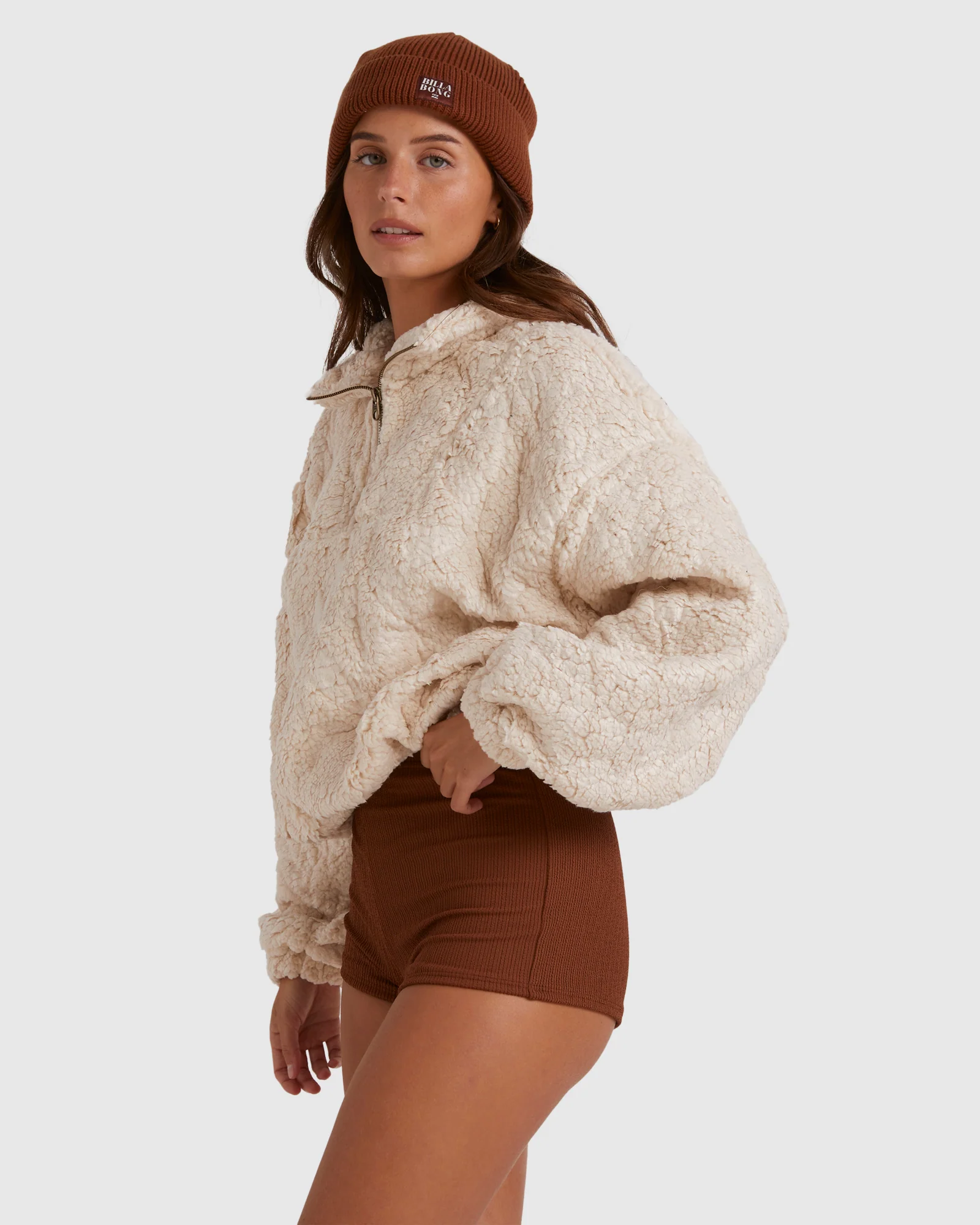 Womens Just Beamin Half Zip Pullover - Image 2