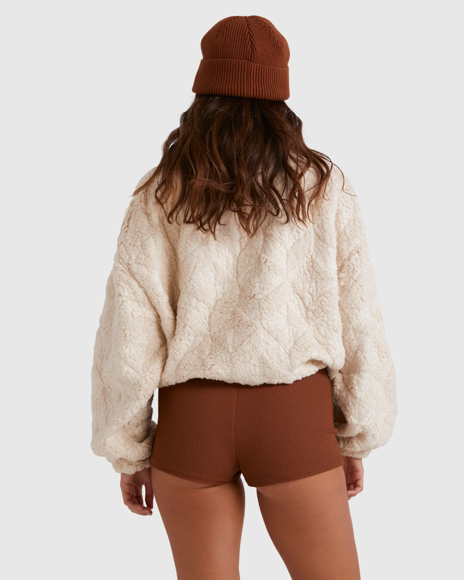 Womens Just Beamin Half Zip Pullover - Image 3