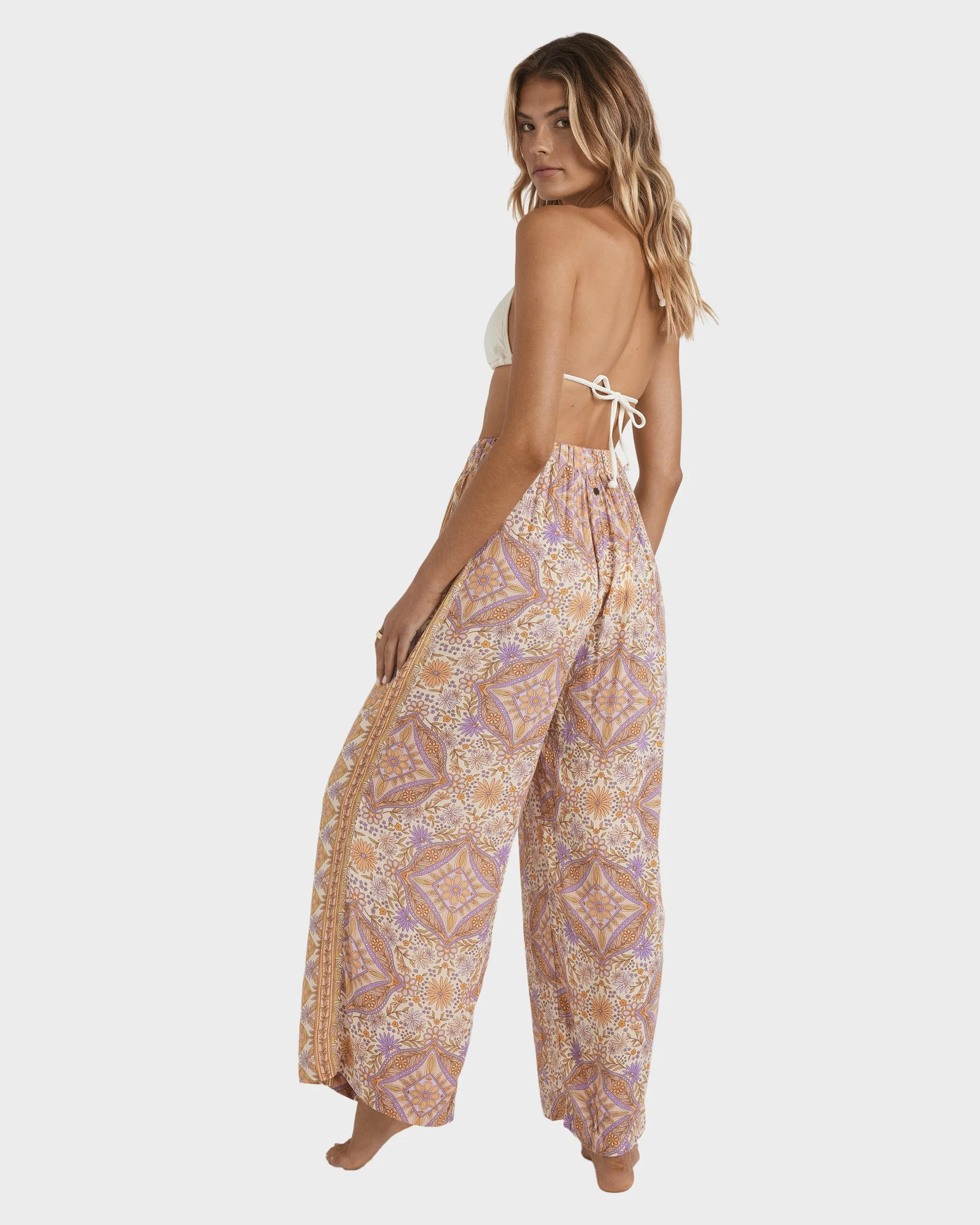Womens Just For You Elastic Waist Pants - Image 2