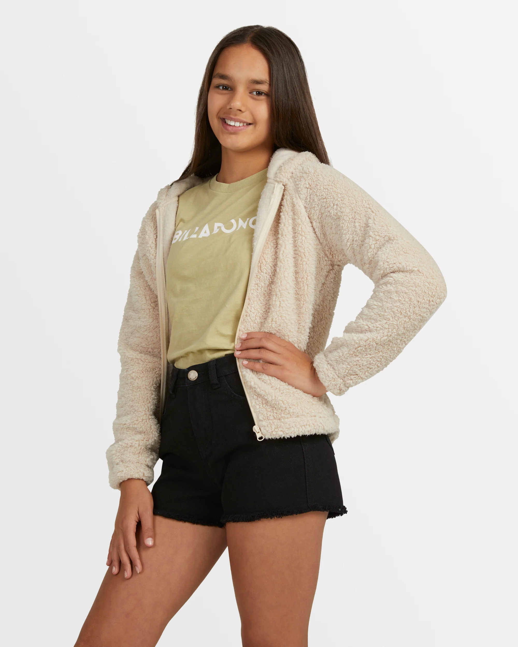 Girls 6-14 Keep Cozy Zip Up Jumper - Image 3