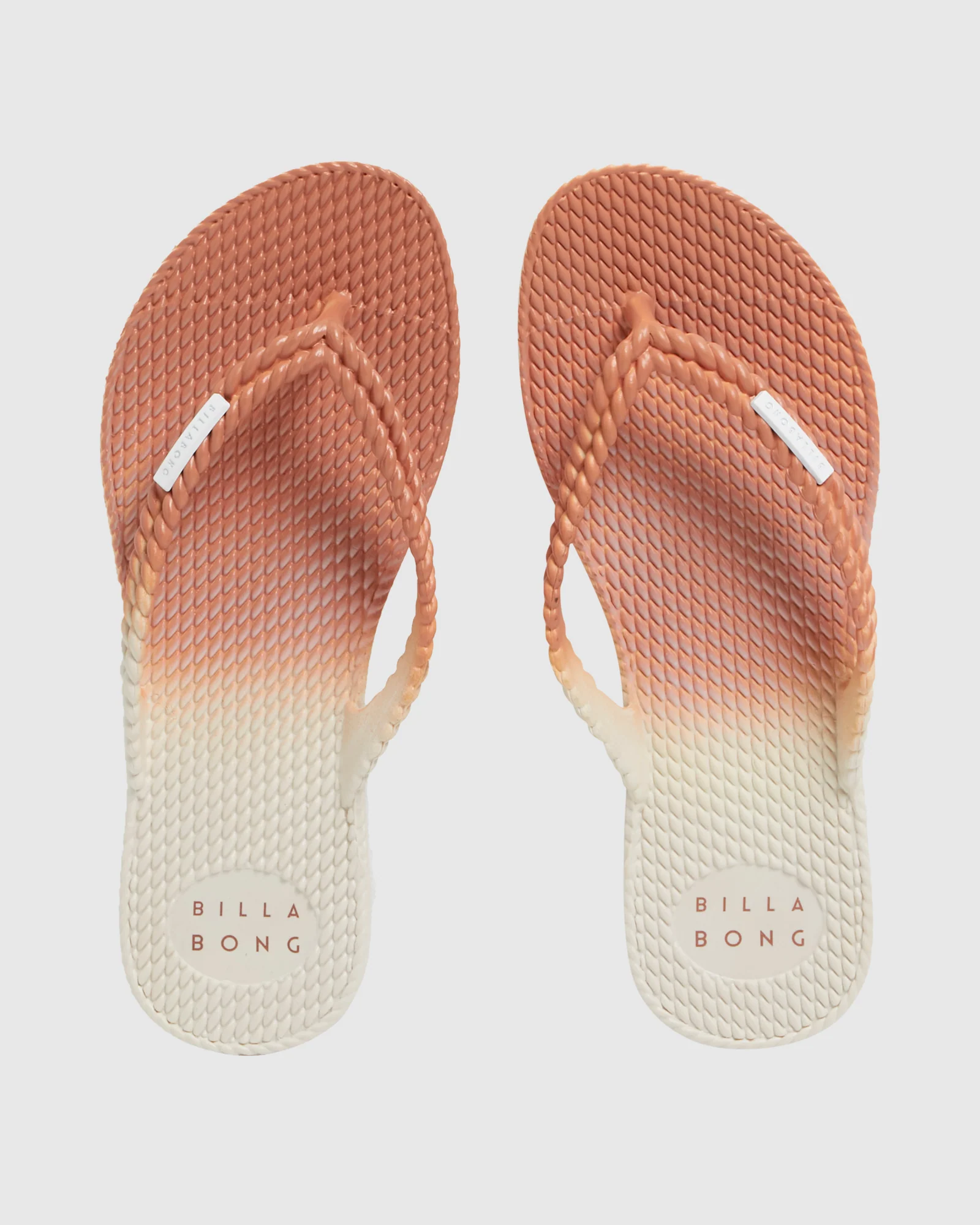 Womens Kick Back Dip Dye Thongs - Image 2