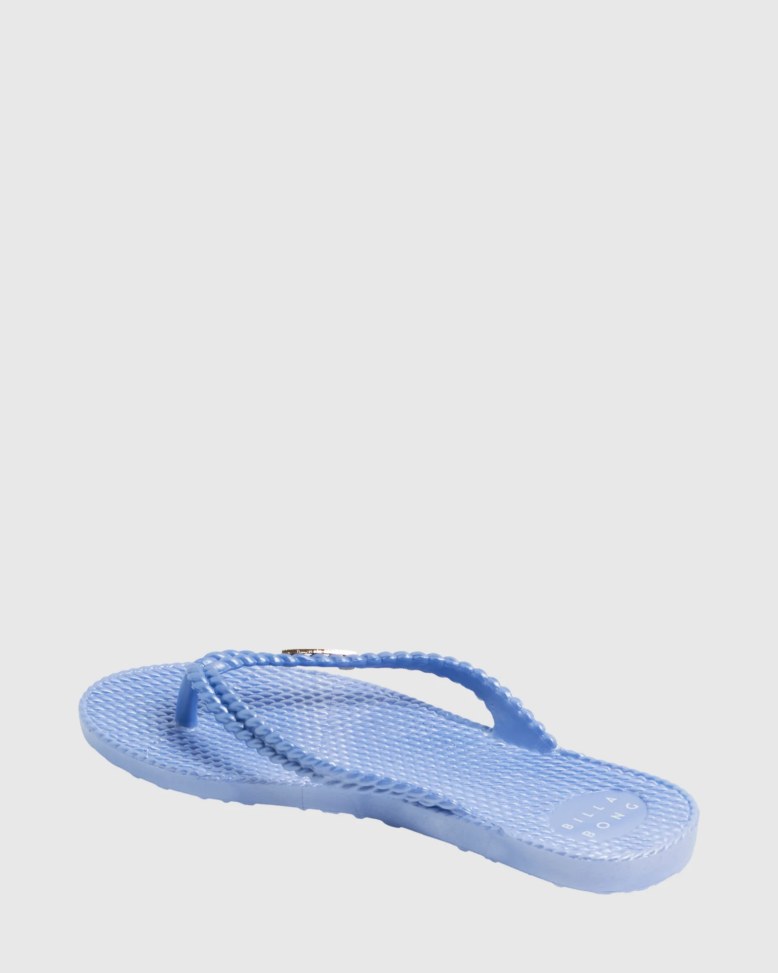 Womens Kick Back Metallic Thongs - Image 4