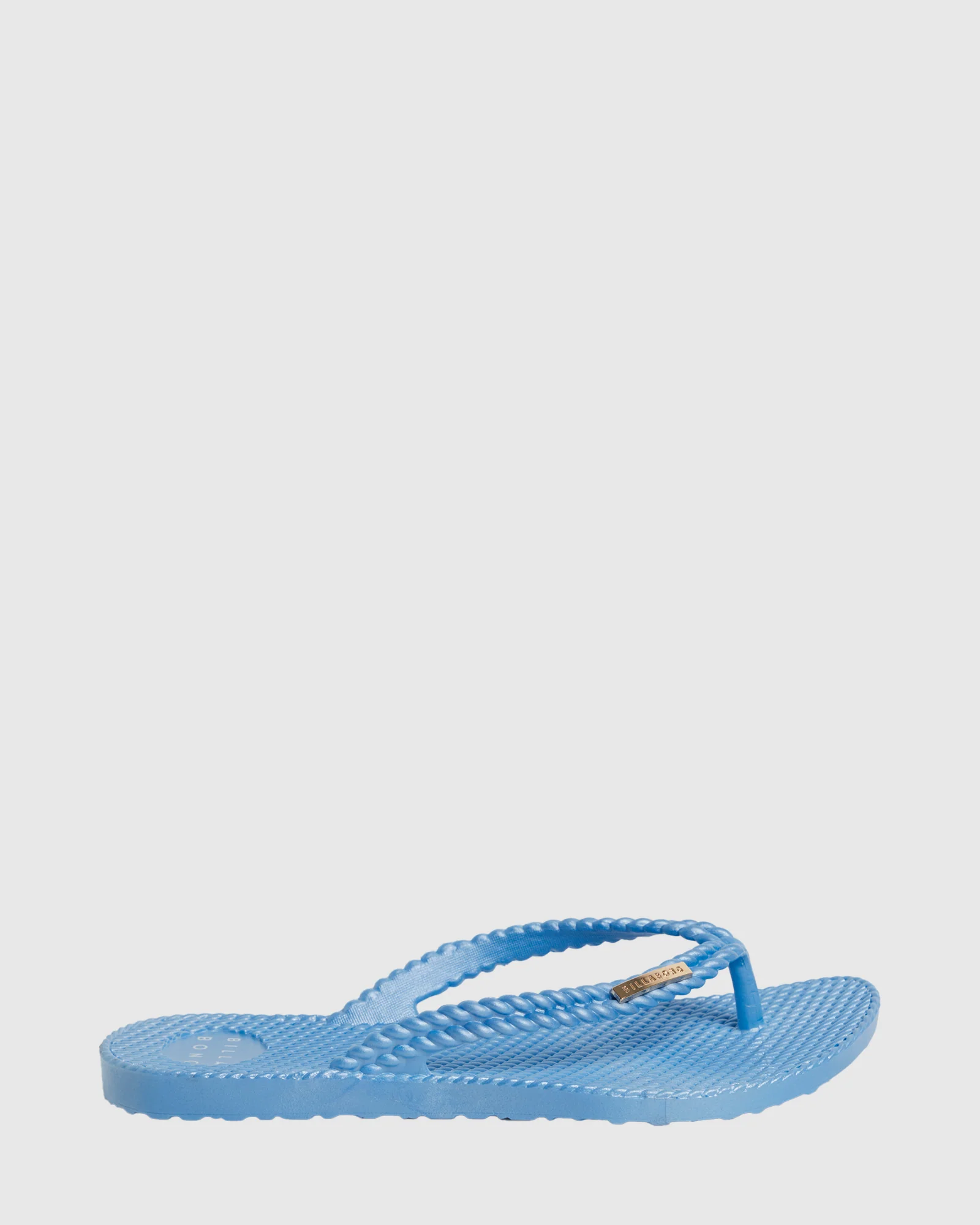 Womens Kick Back Metallic Thongs - Image 4