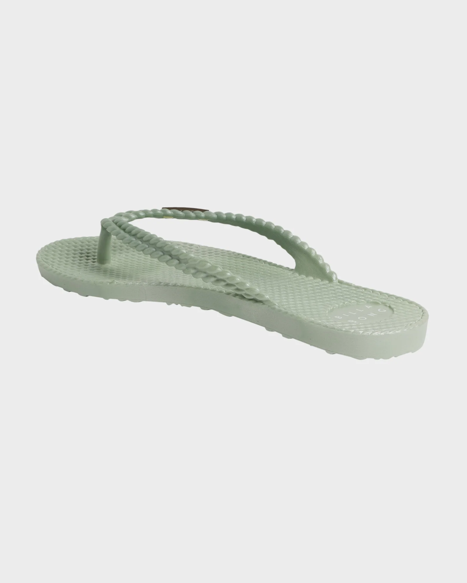 Womens Kick Back Metallic Thongs - Image 5