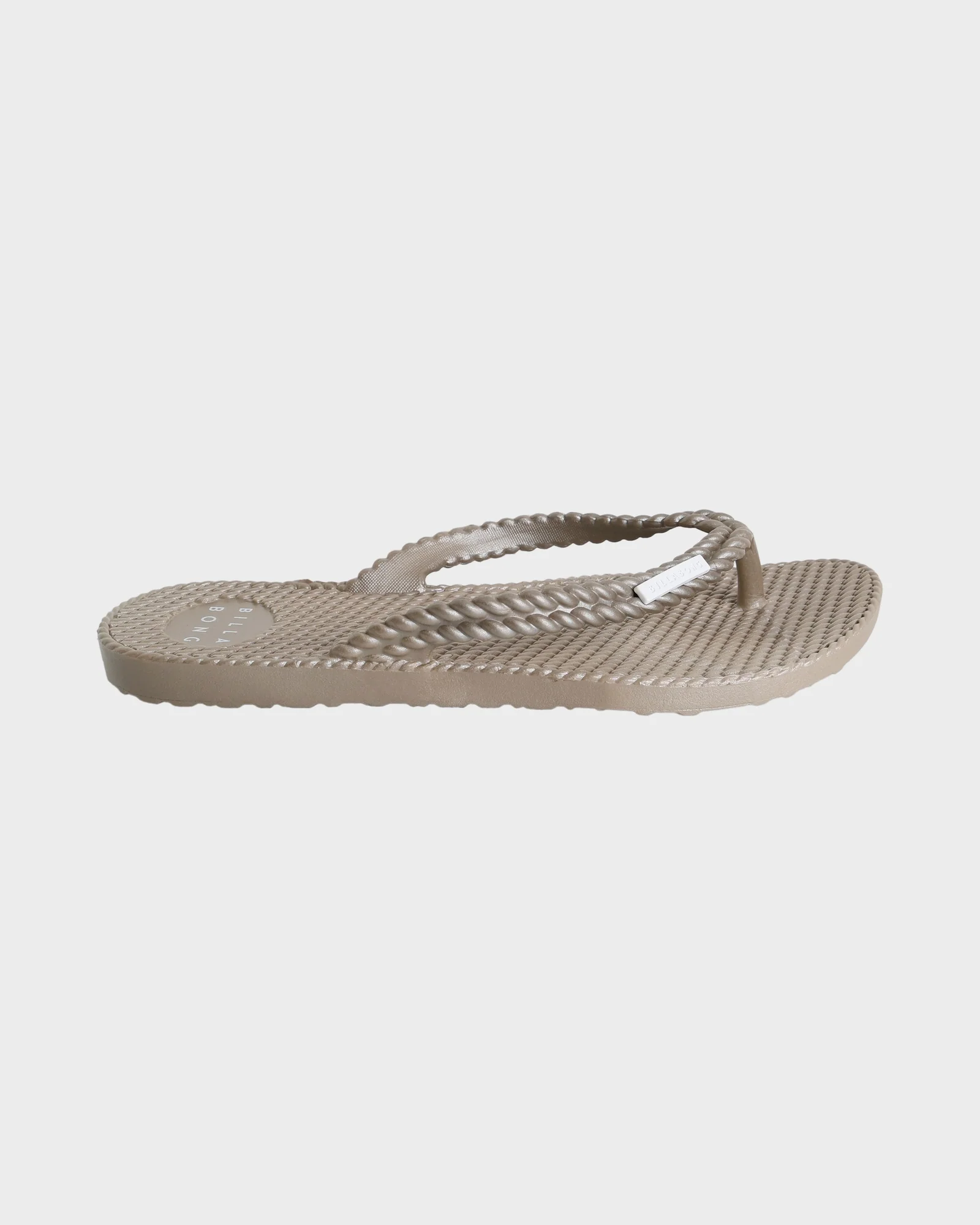 Womens Kick Back Metallic Thongs - Image 3