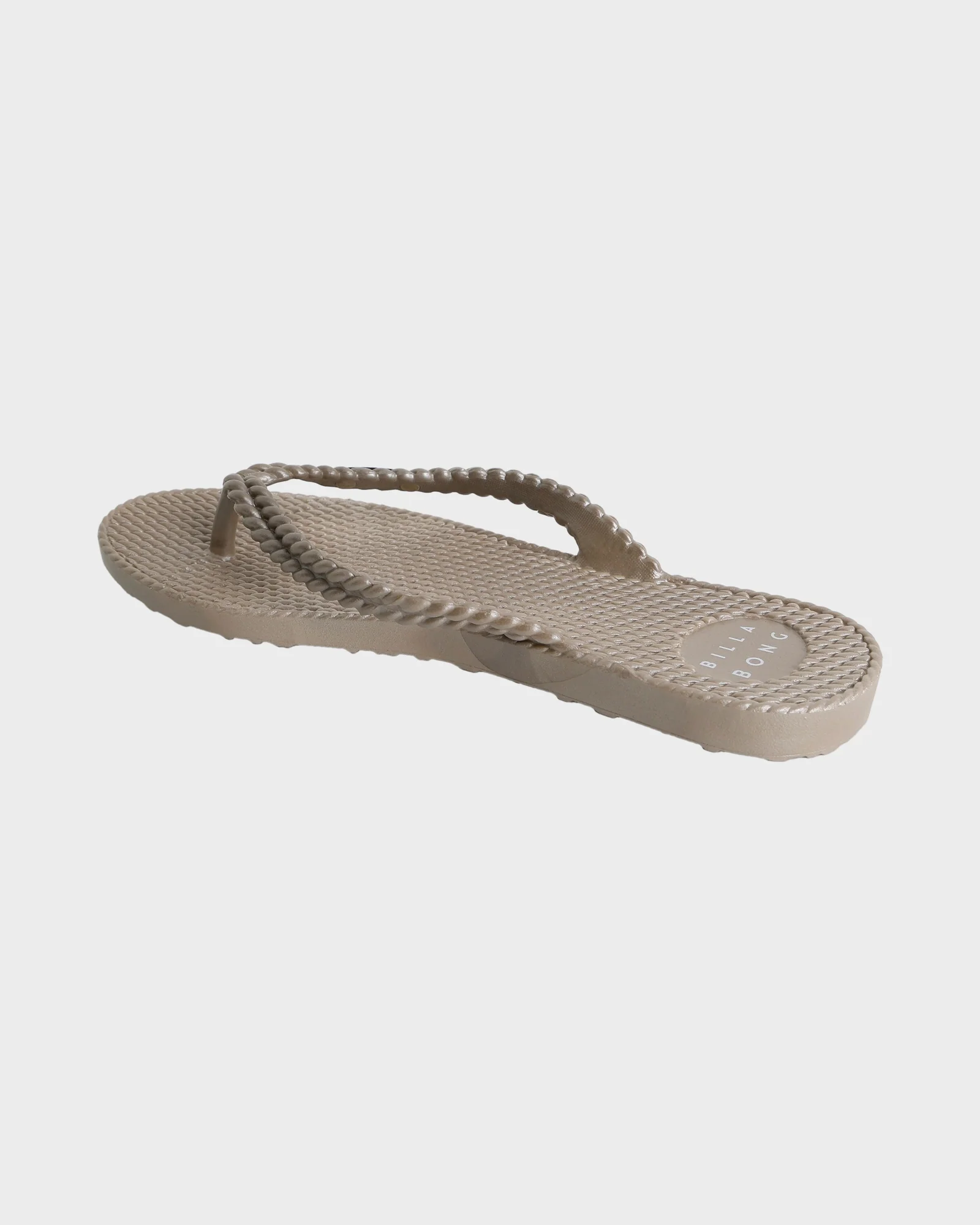 Womens Kick Back Metallic Thongs - Image 4