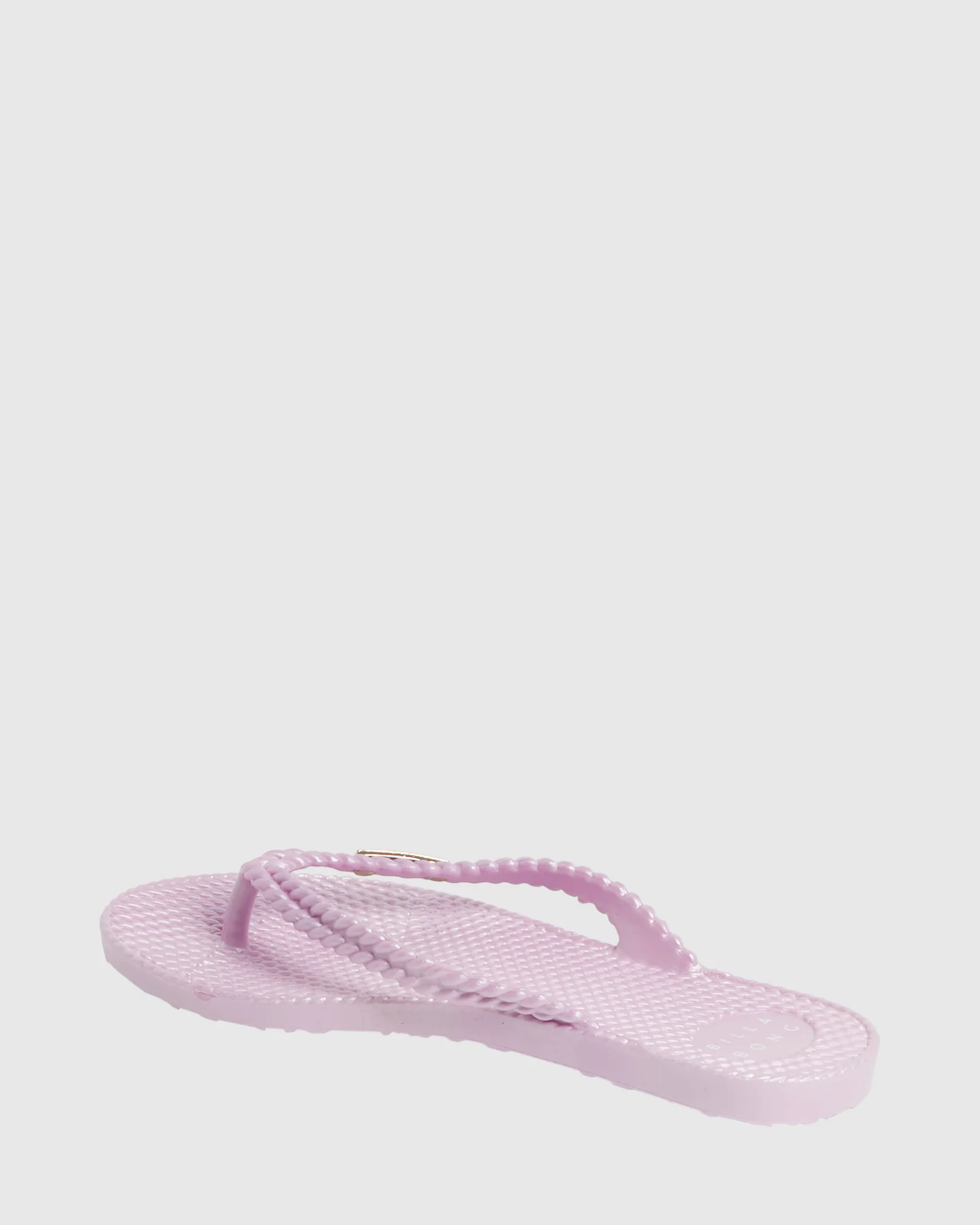 Womens Kick Back Metallic Thongs - Image 3