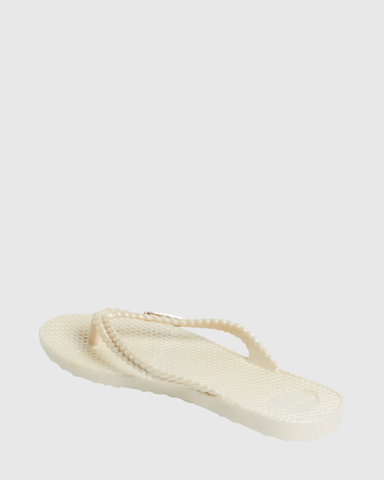 Womens Kick Back Metallic Thongs - Image 3