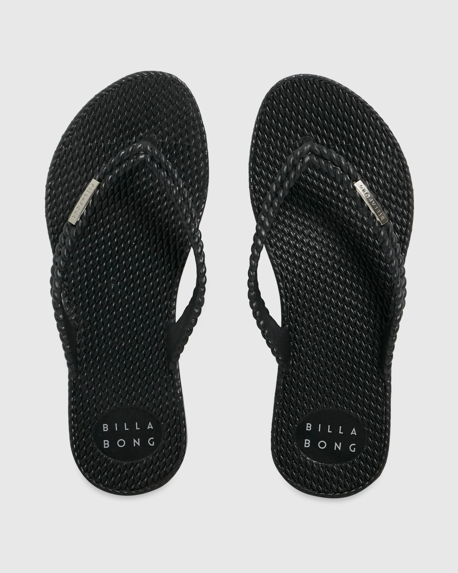 Womens Kick Back Solid Thongs - Image 2