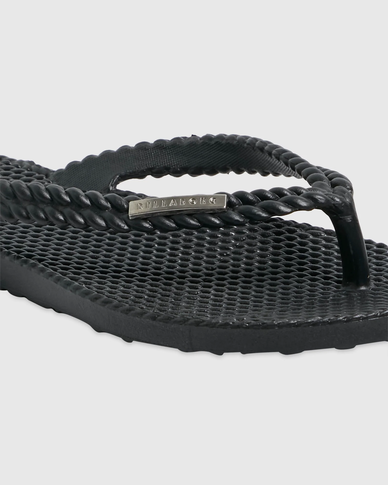 Womens Kick Back Solid Thongs - Image 5