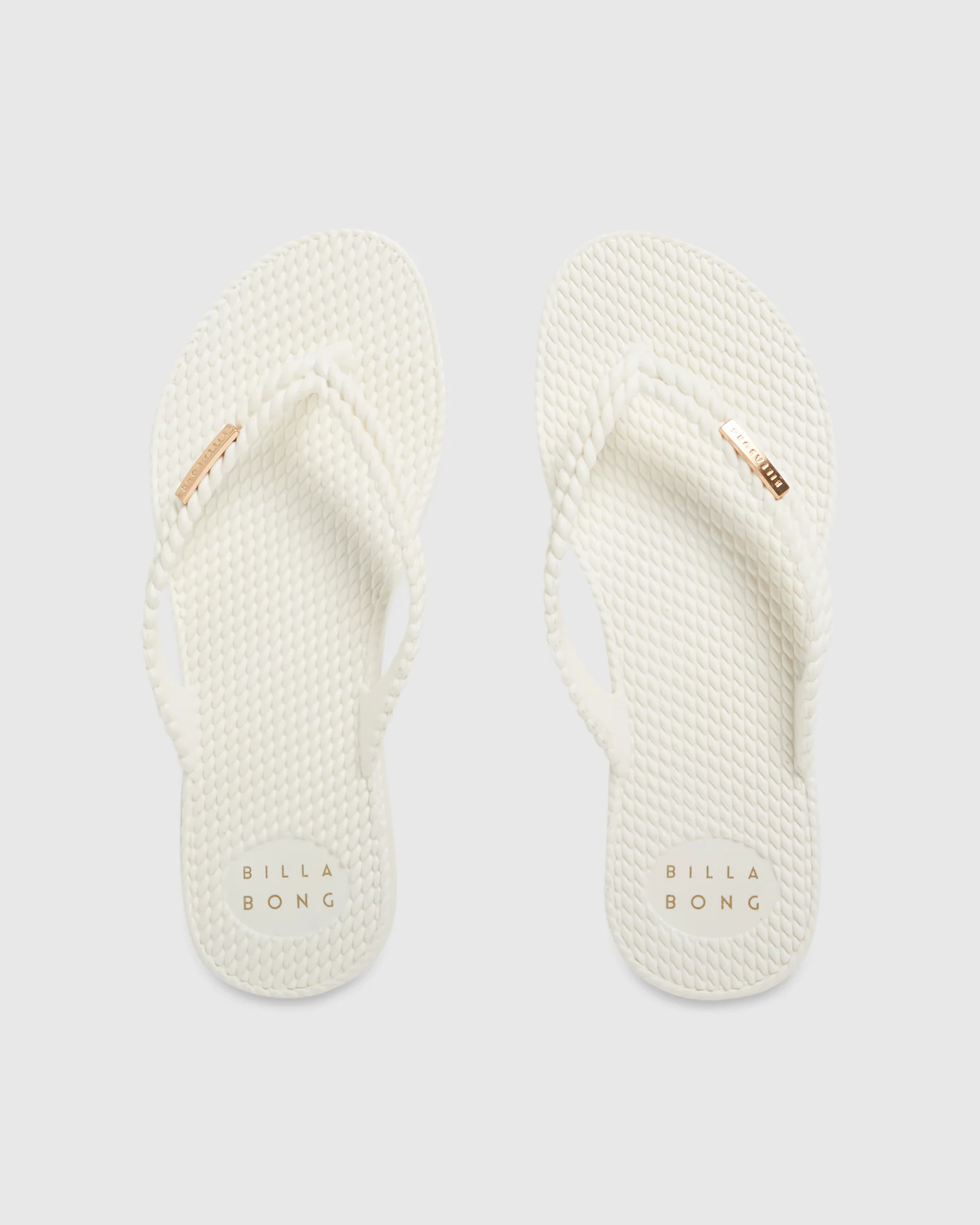 Womens Kick Back Solid Thongs - Image 2