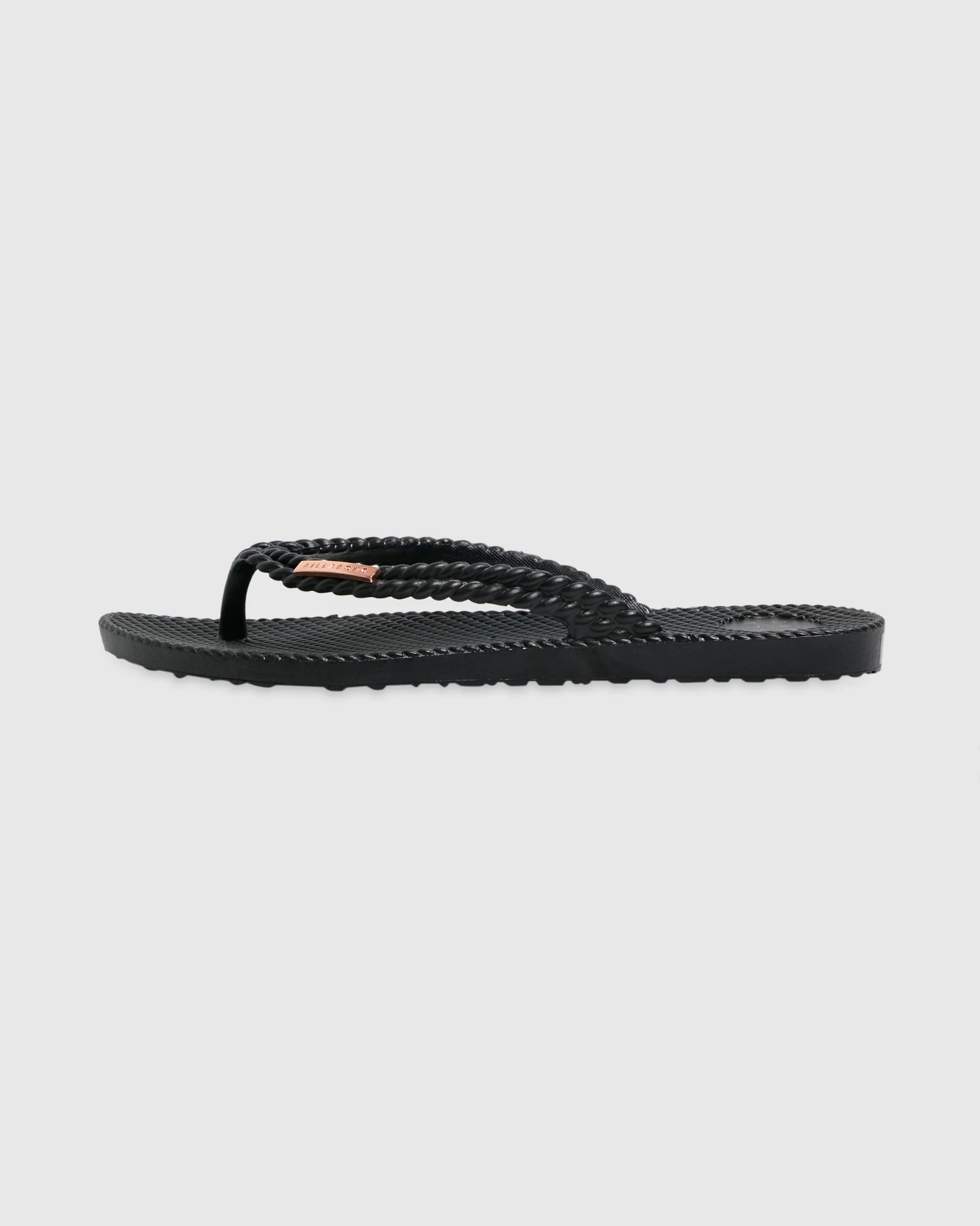 Womens Kick Back Solid Thongs - Image 3