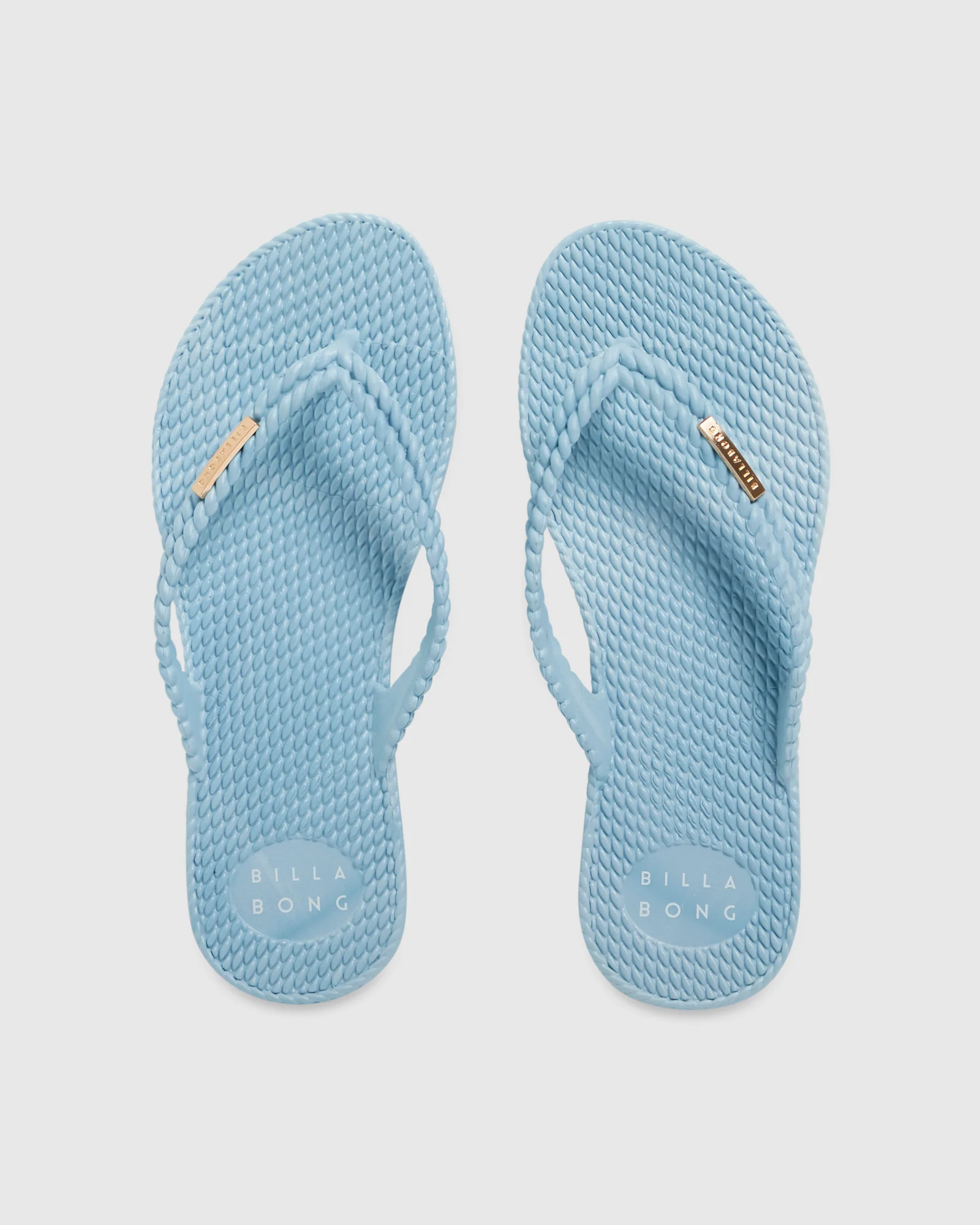 Womens Kick Back Solid Thongs - Image 2