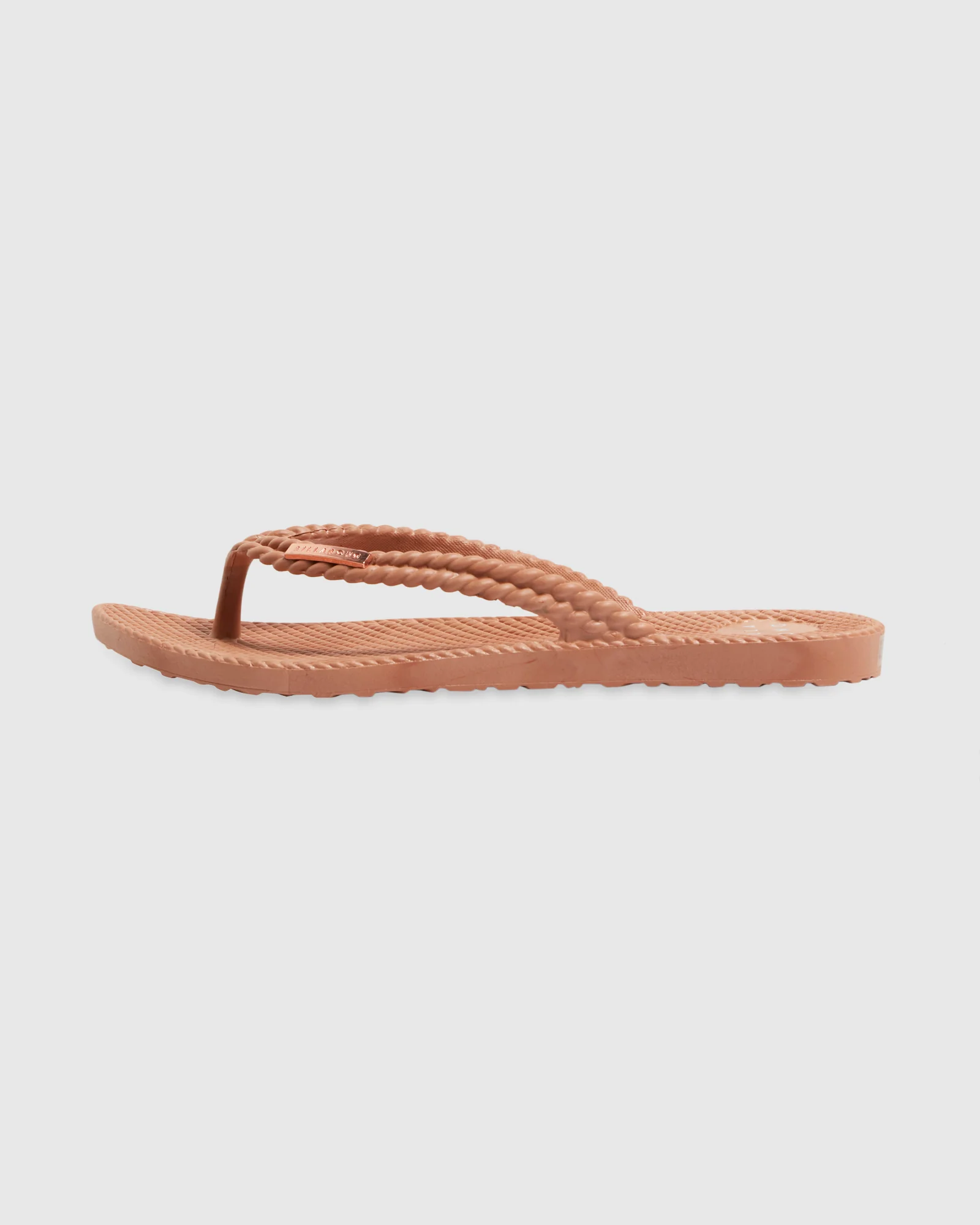 Womens Kick Back Solid Thongs - Image 3