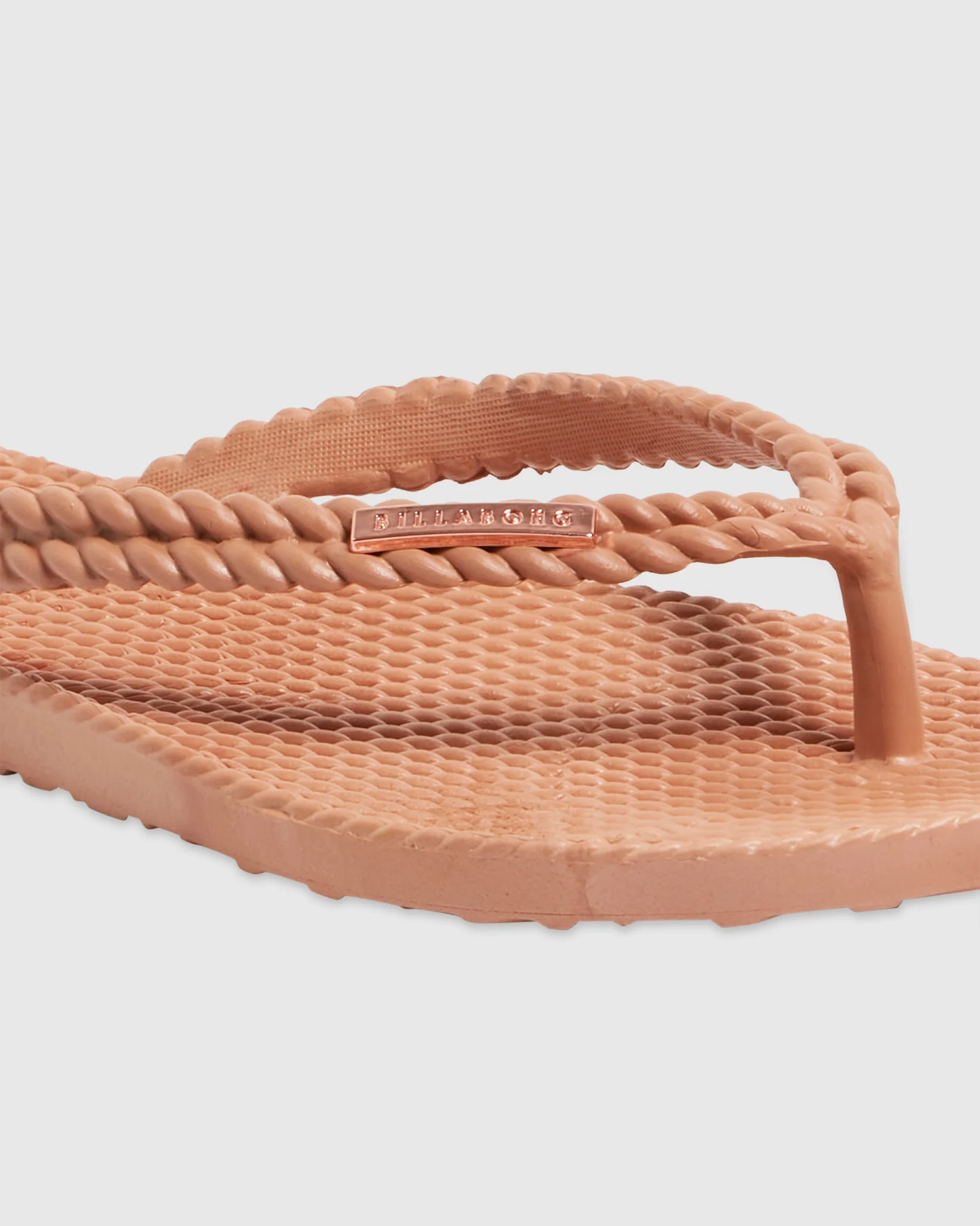 Womens Kick Back Solid Thongs - Image 5