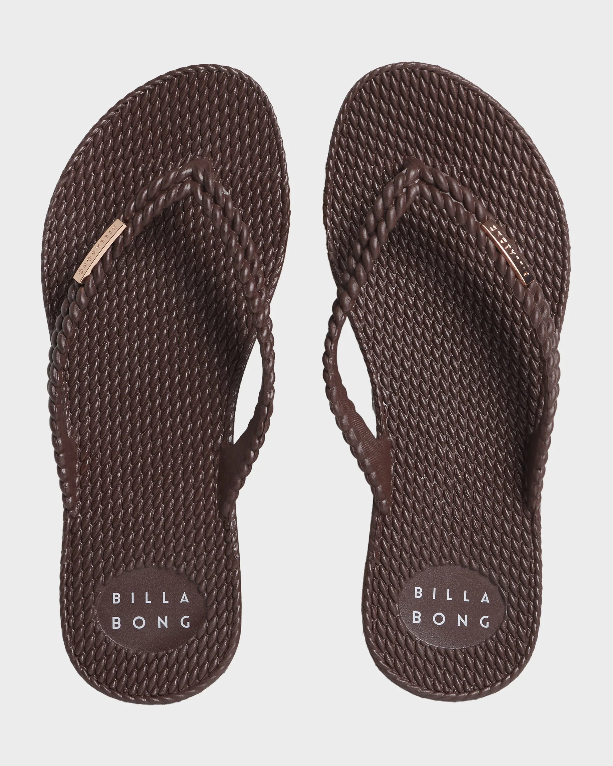 Womens Kick Back Solid Thongs - Image 2