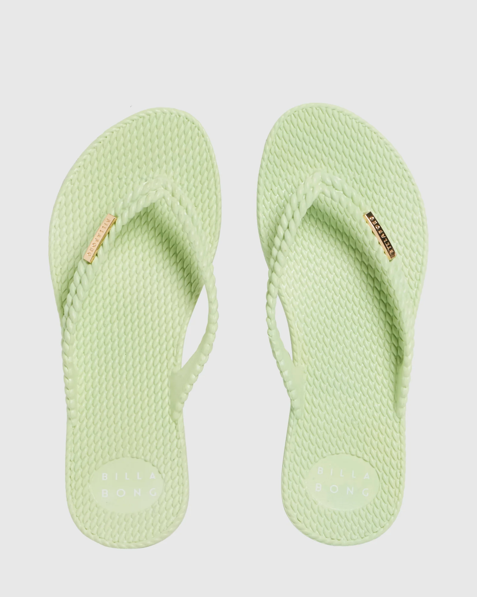 Womens Kick Back Solid Thongs - Image 4