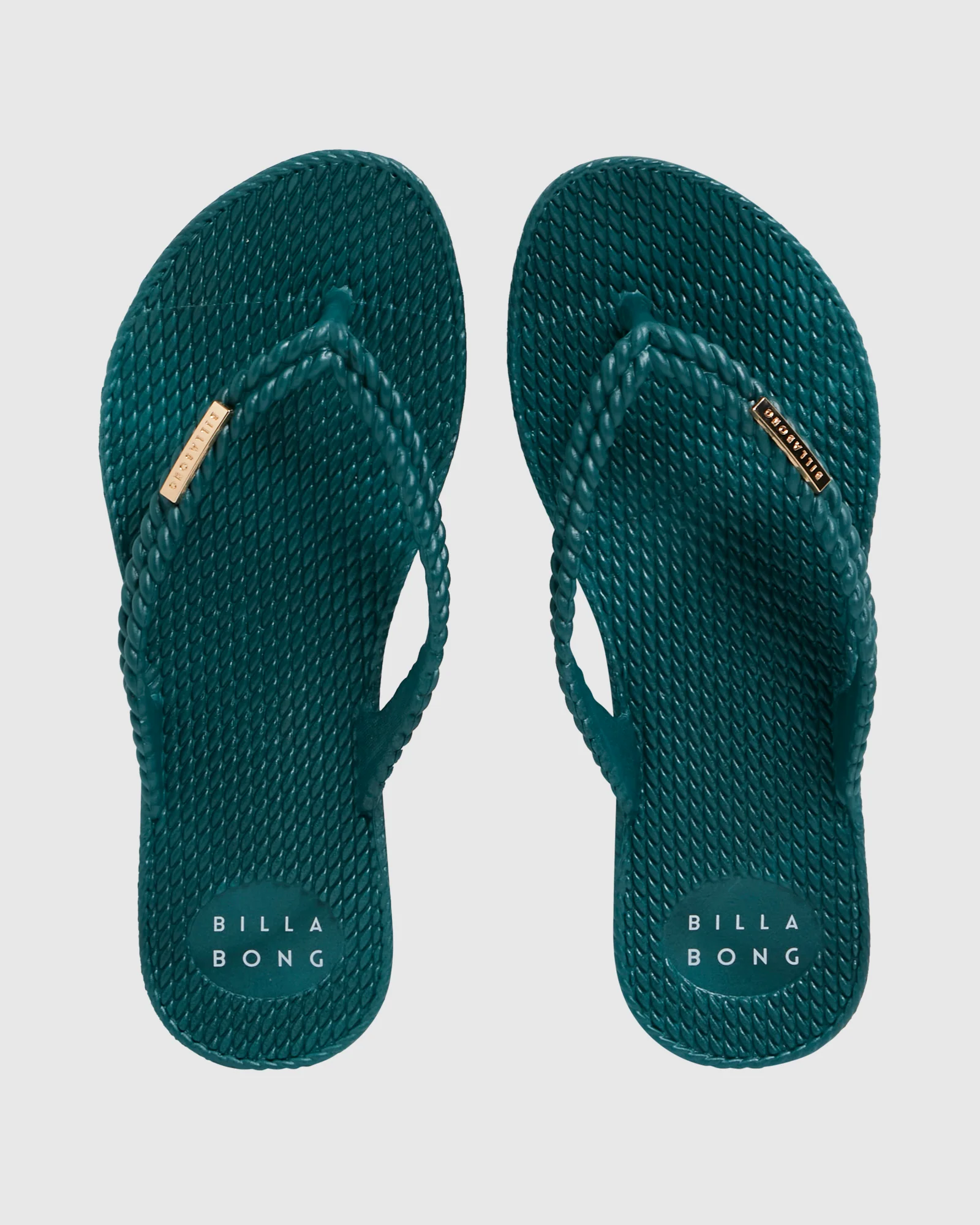 Womens Kick Back Solid Thongs - Image 2