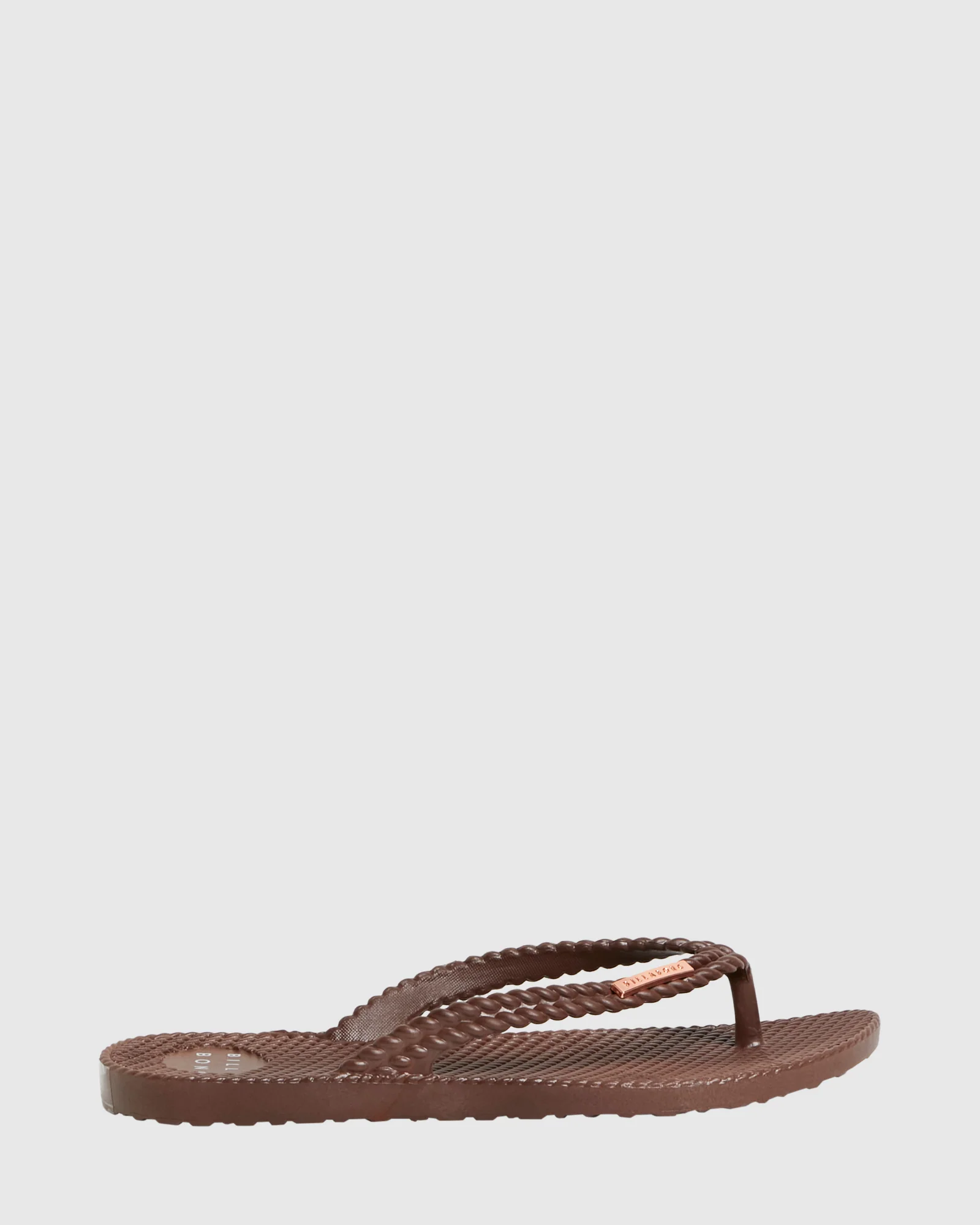 Womens Kick Back Solid Thongs - Image 2