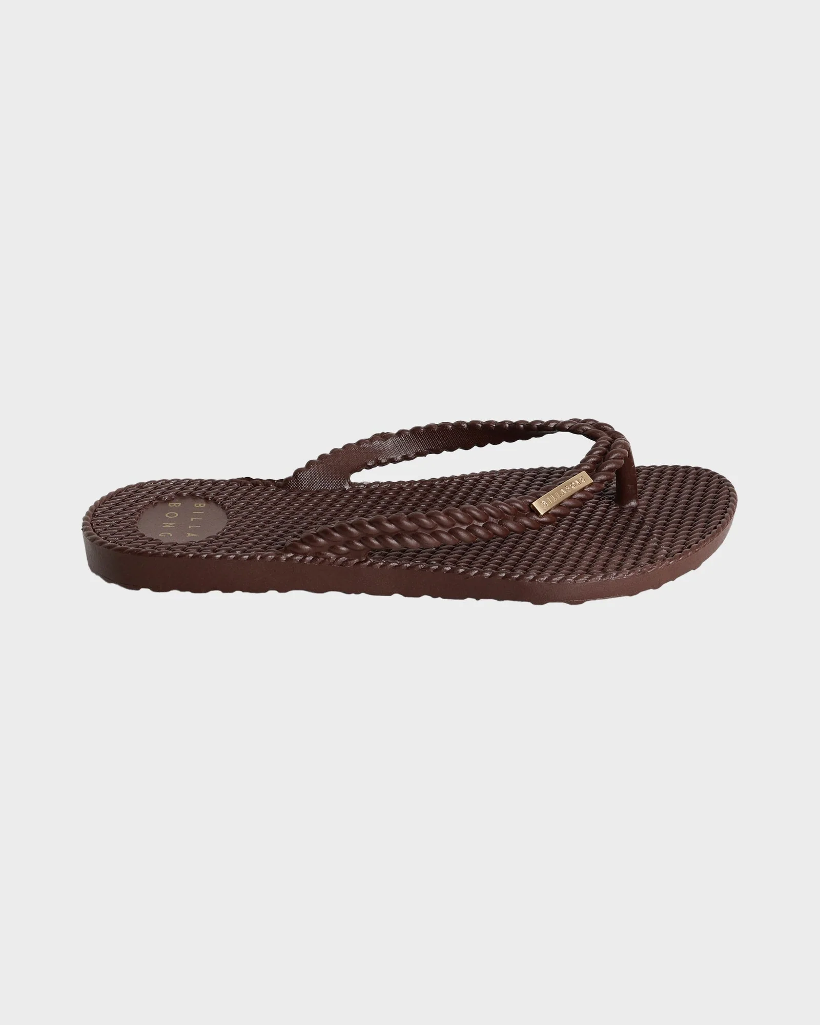 Womens Kick Back Solid Thongs - Image 4
