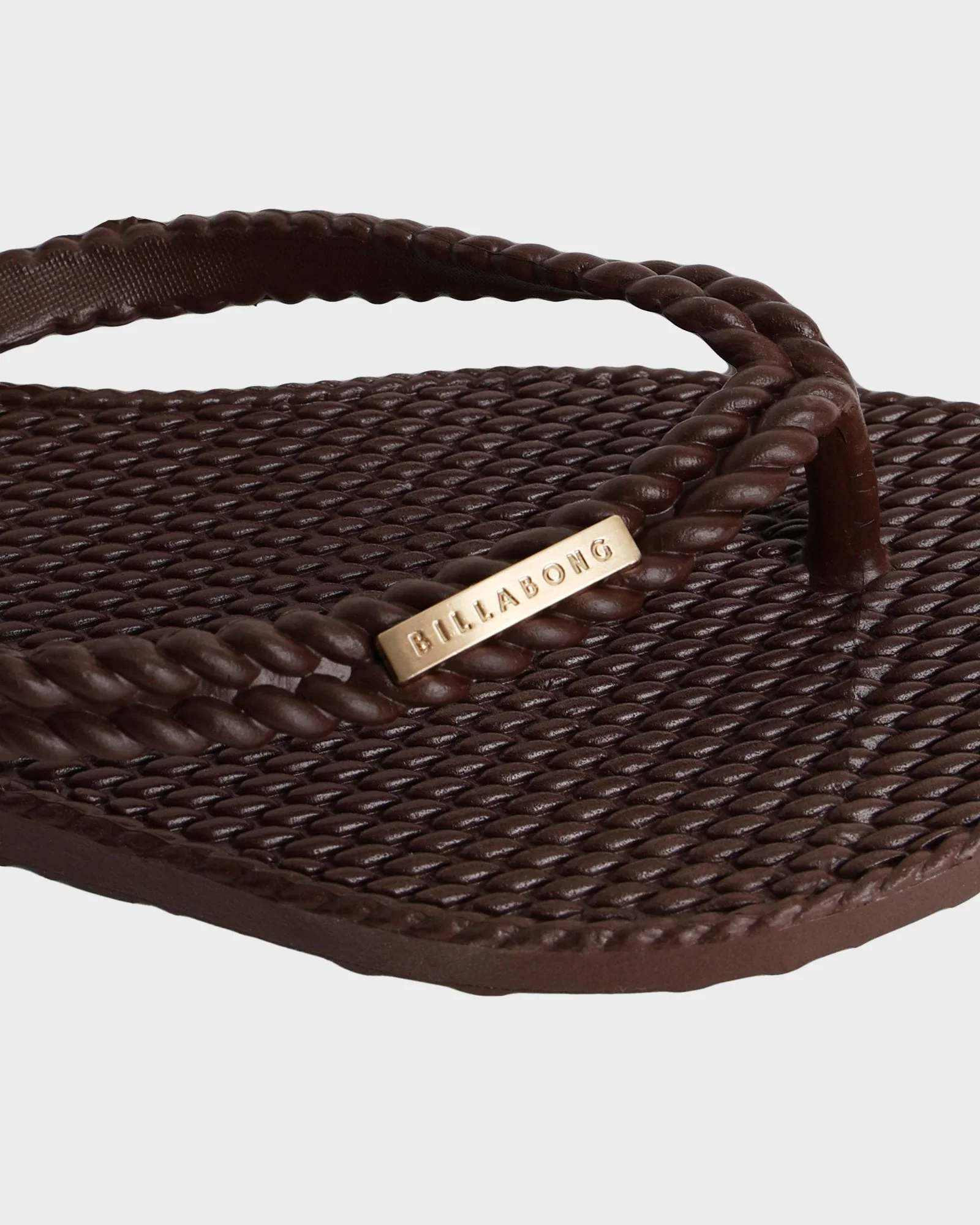 Womens Kick Back Solid Thongs - Image 5