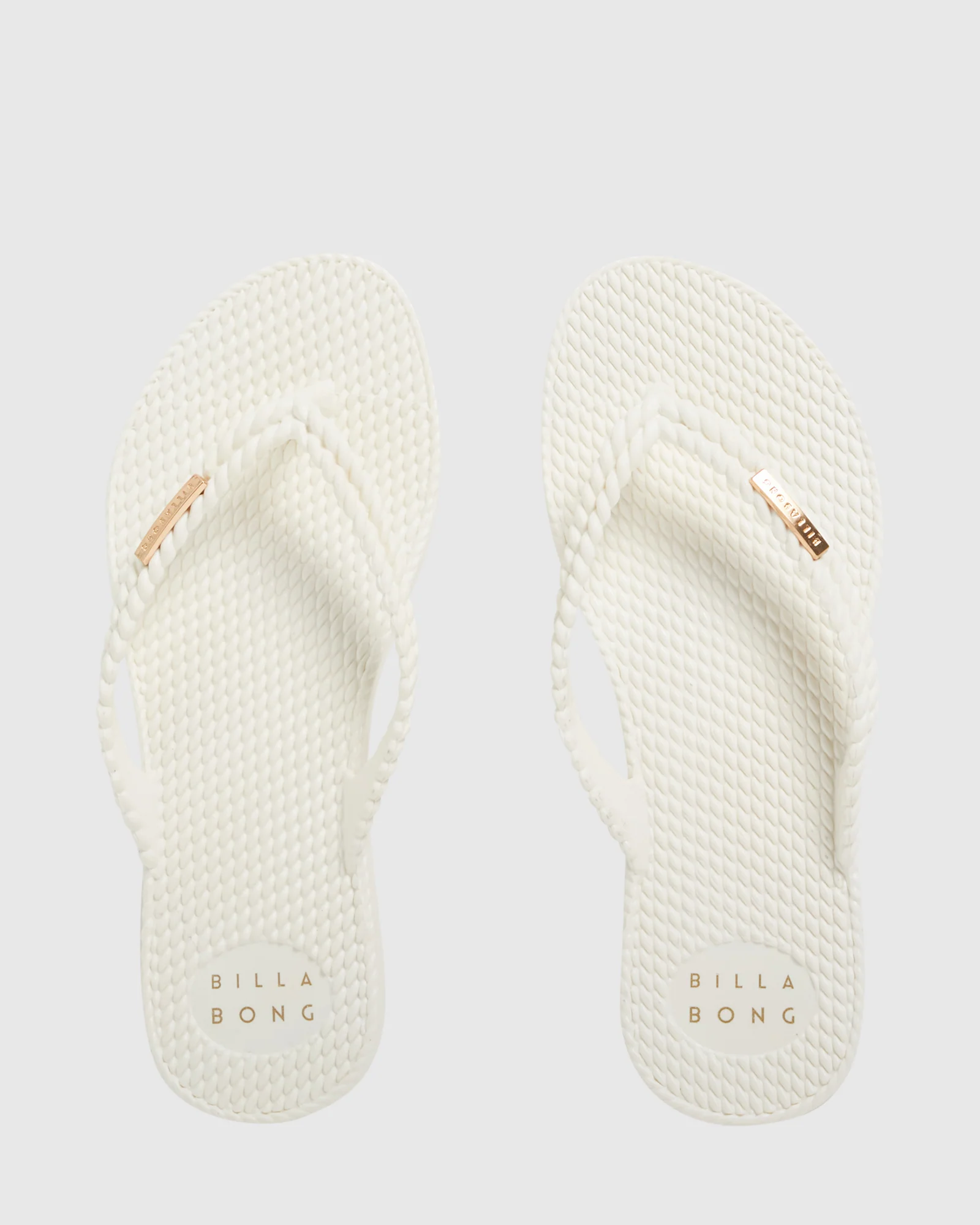 Womens Kick Back Solid Thongs - Image 2