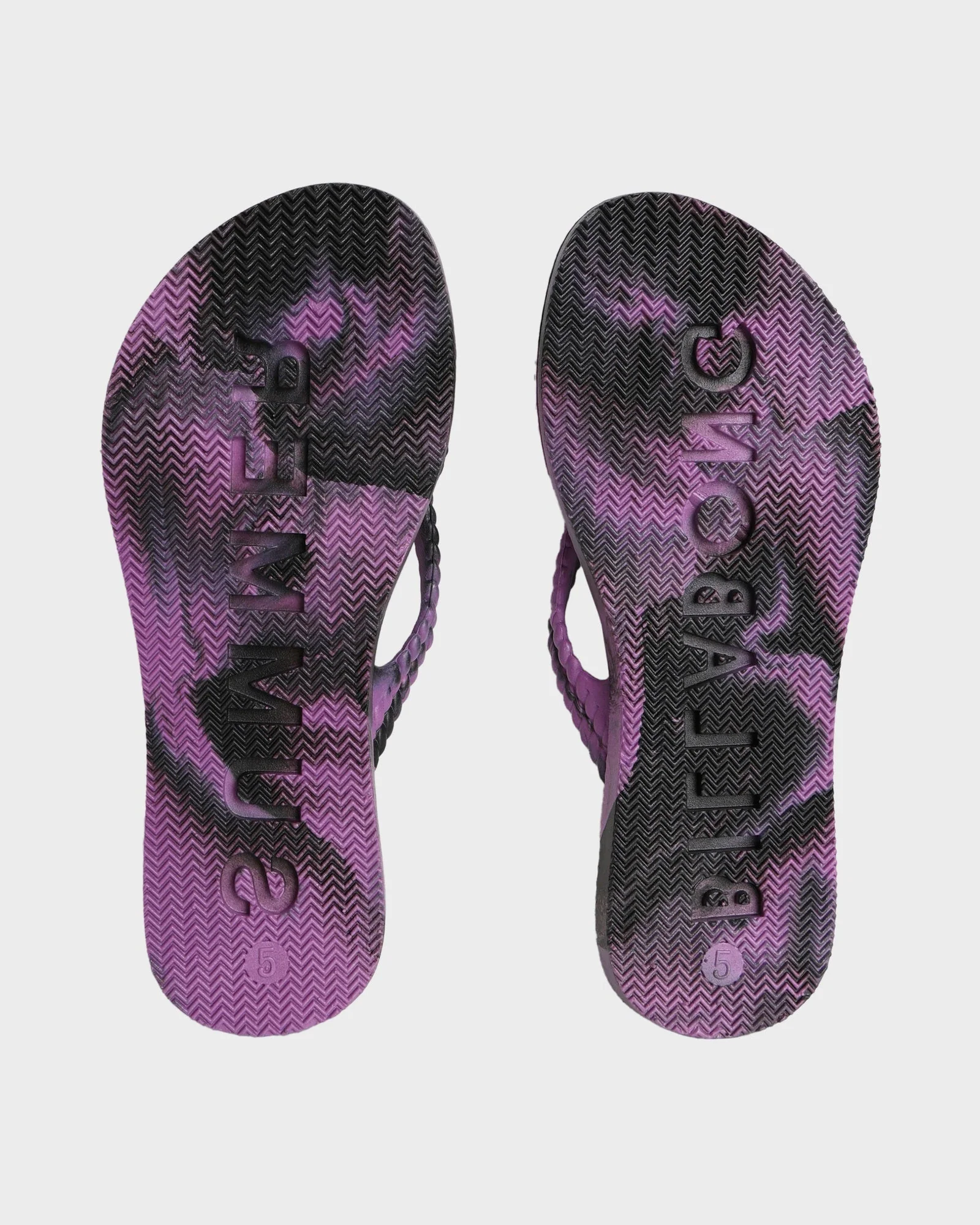 Girls 6-14 Kicks Marble Thongs - Image 5
