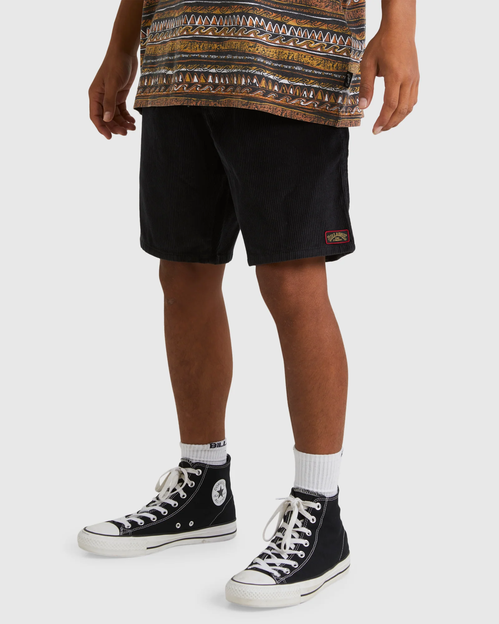Mens King Stingray Larry Corduroy 18" Shorts - Image 2