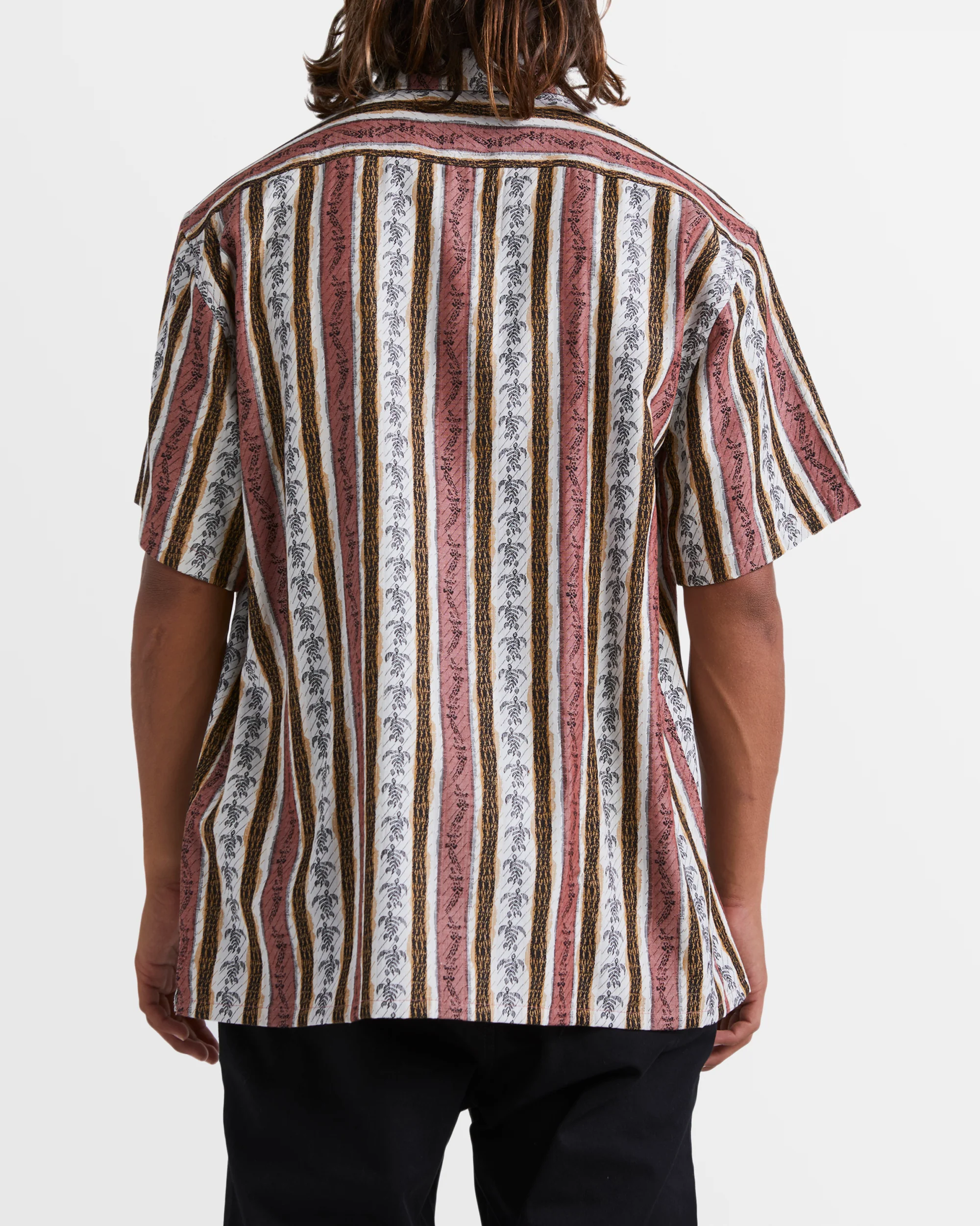 Mens King Stingray Diamond Woven Shirt - Image 3