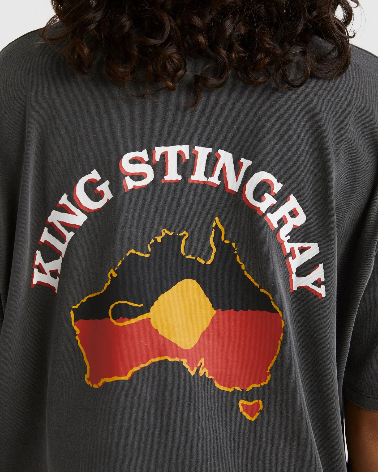 Womens King Stingray Hey Wanhaka T-Shirt - Image 4