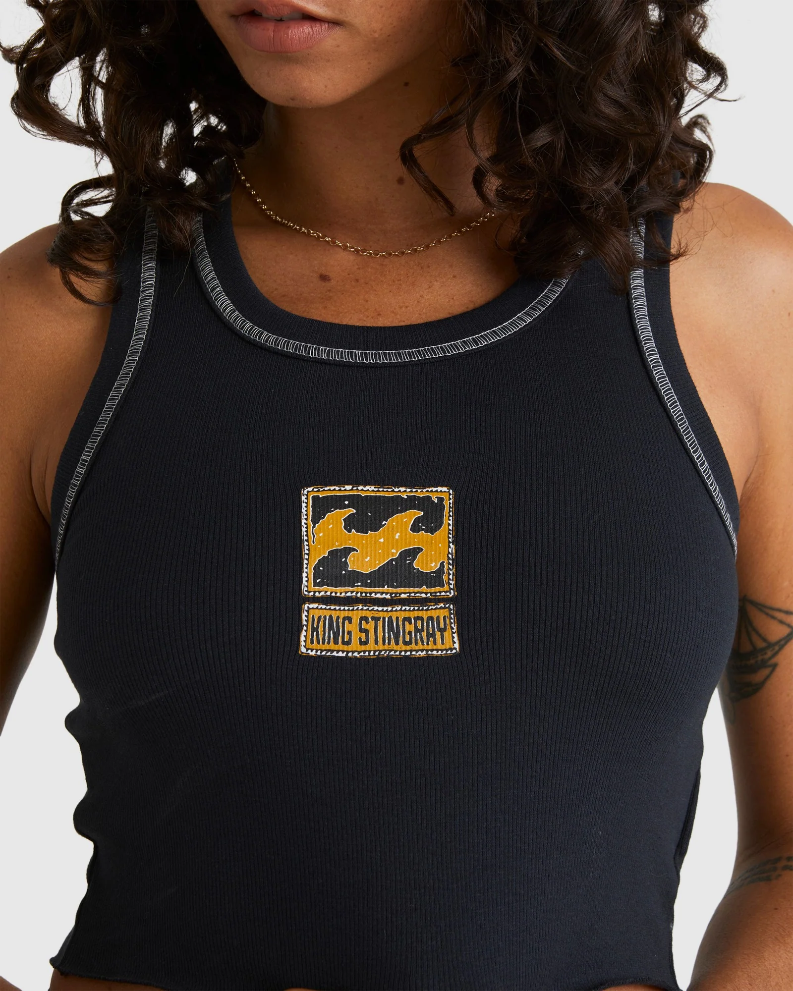 Womens King Stingray Raypirri Tank Top - Image 4