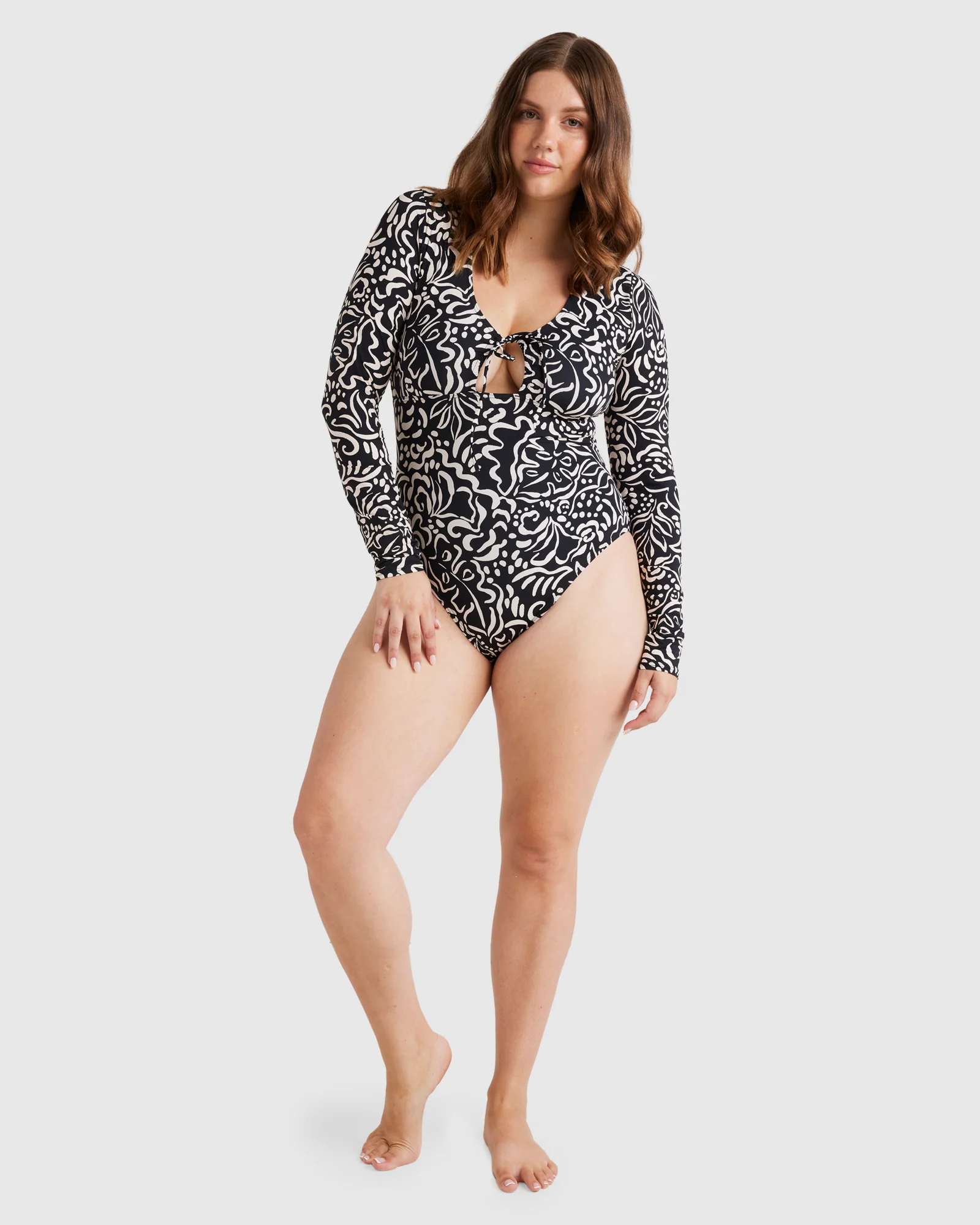 Womens La Isla Long Sleeve Rash Vest - Image 10
