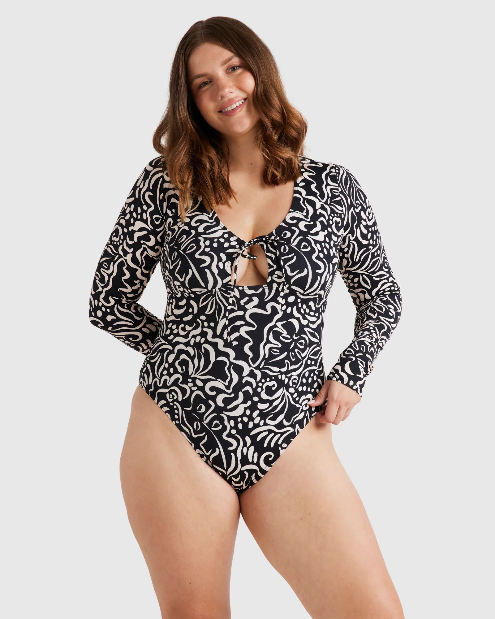 Womens La Isla Long Sleeve Rash Vest - Image 6