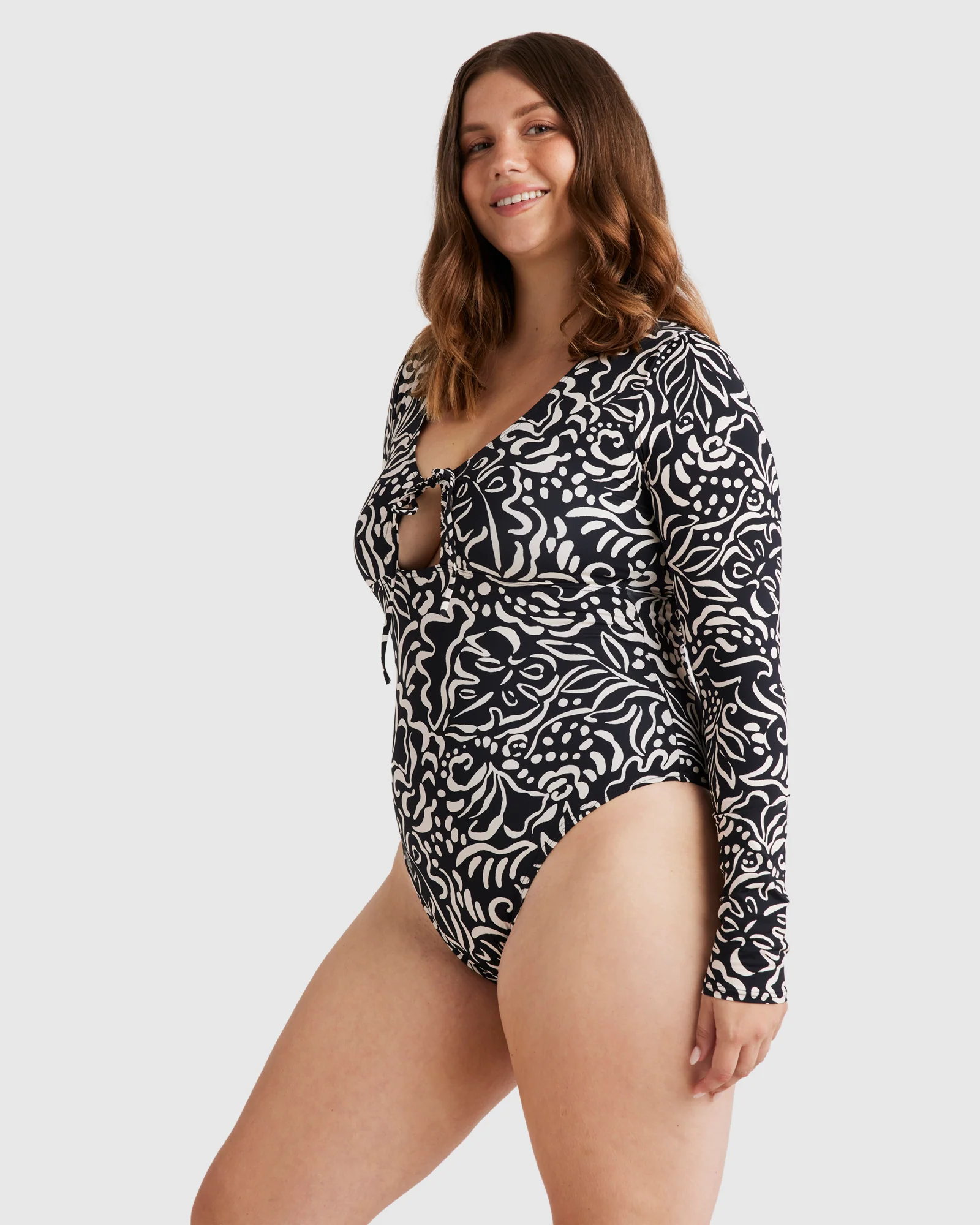 Womens La Isla Long Sleeve Rash Vest - Image 7