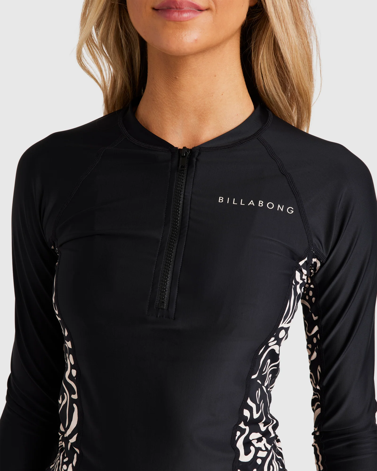 Womens La Isla Reef Break Long Sleeve Rash Vest - Image 4