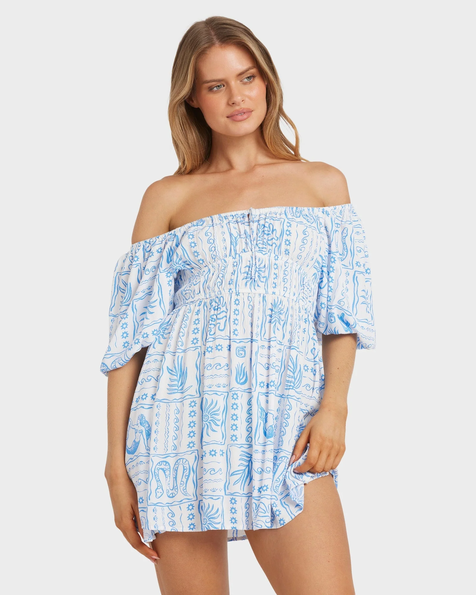 Womens La Plage Mini Dress - Image 2