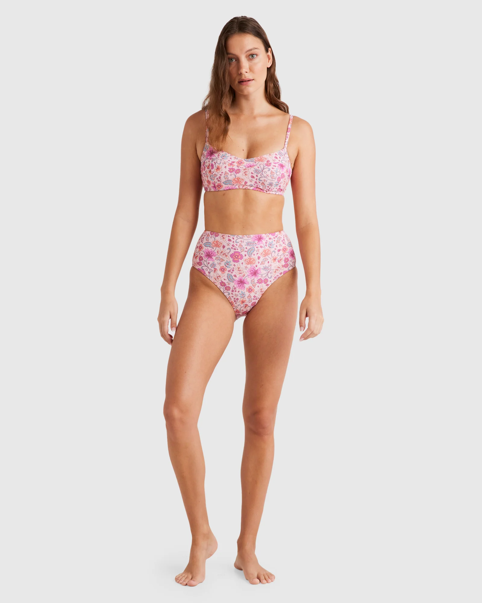 Womens La Plage Vintage D/DD Bralette Bikini Top - Image 5