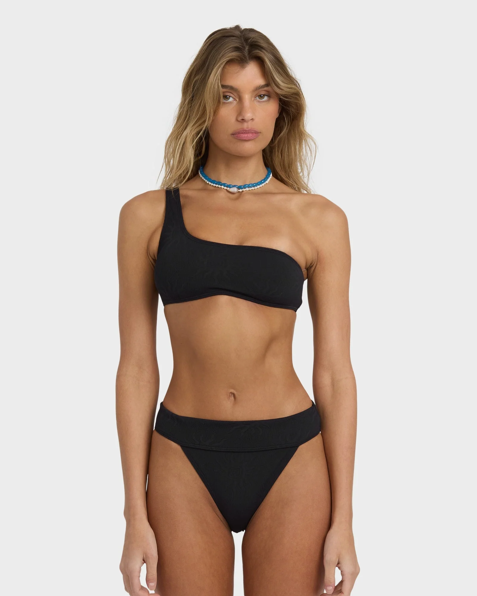 Womens Laura Twisted Sun One Shoulder Bikini Top - Image 2