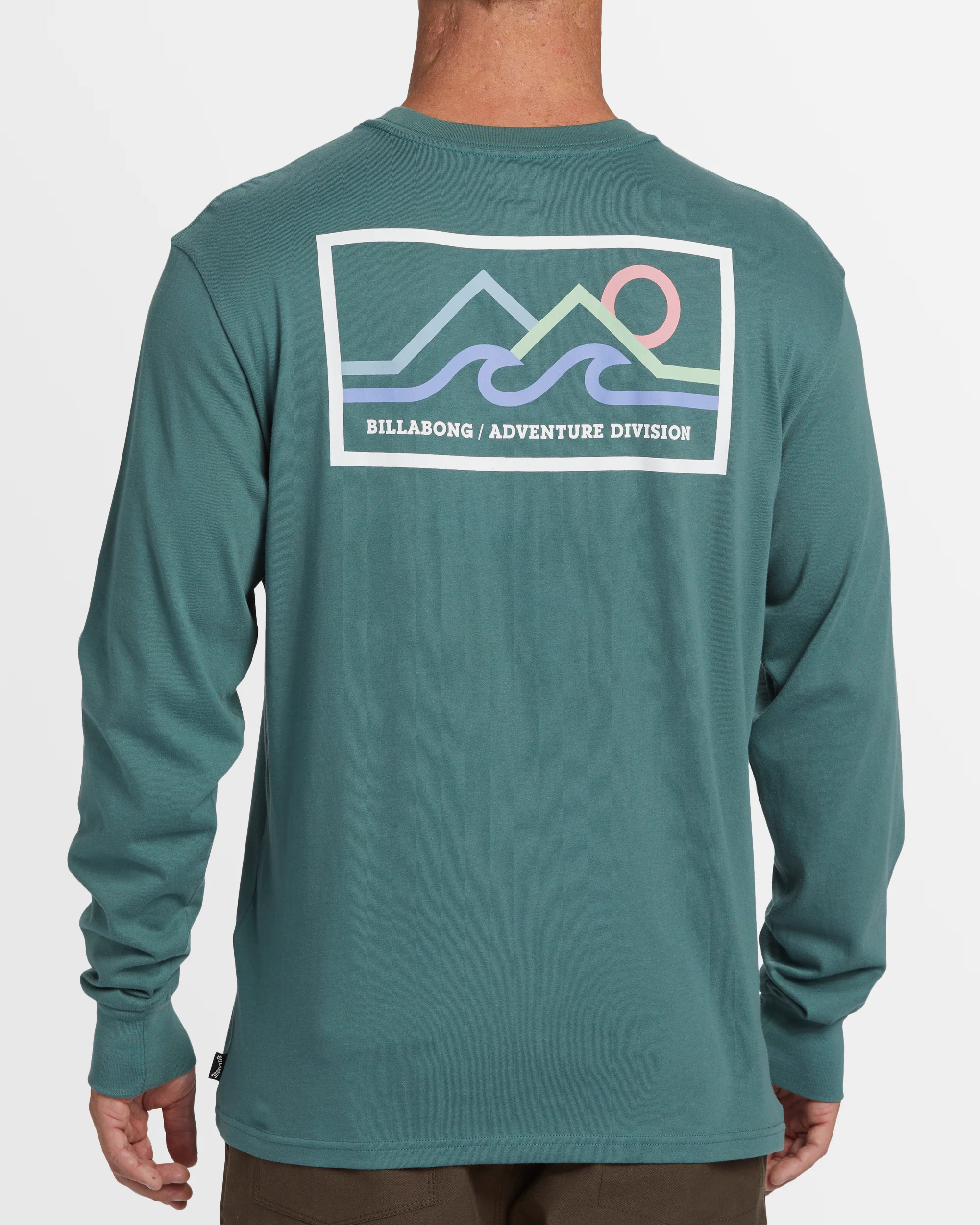 Mens Length Long Sleeve T-Shirt - Image 3